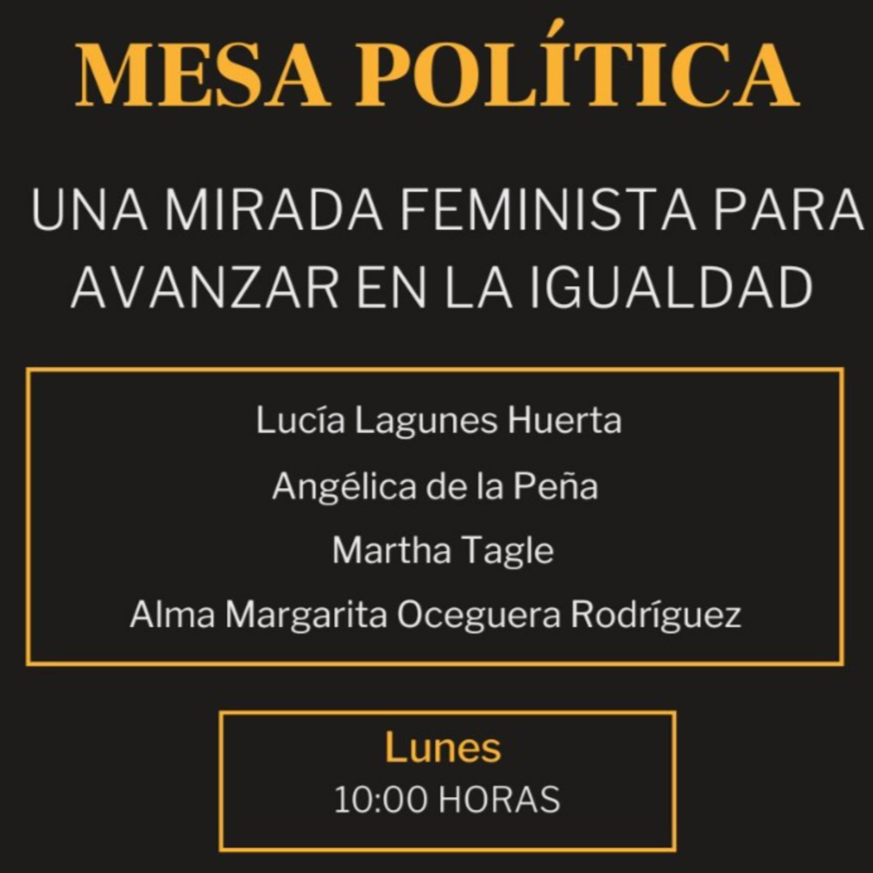 MESA POLÍTICA: Una mirada feminista para avanzar en la igualdad episode artwork