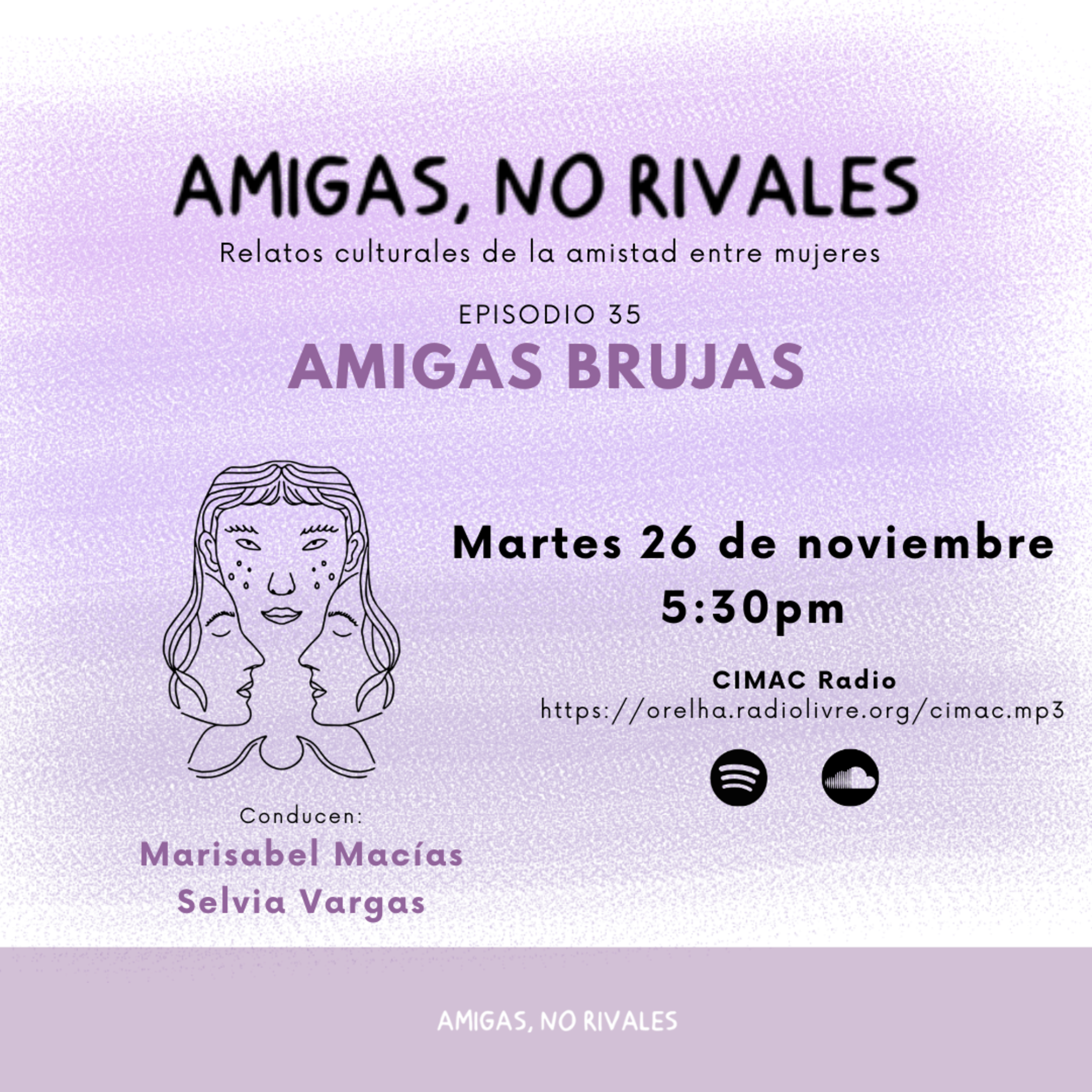 AMIGAS NO RIVALES: "Amigas Brujas" episode artwork