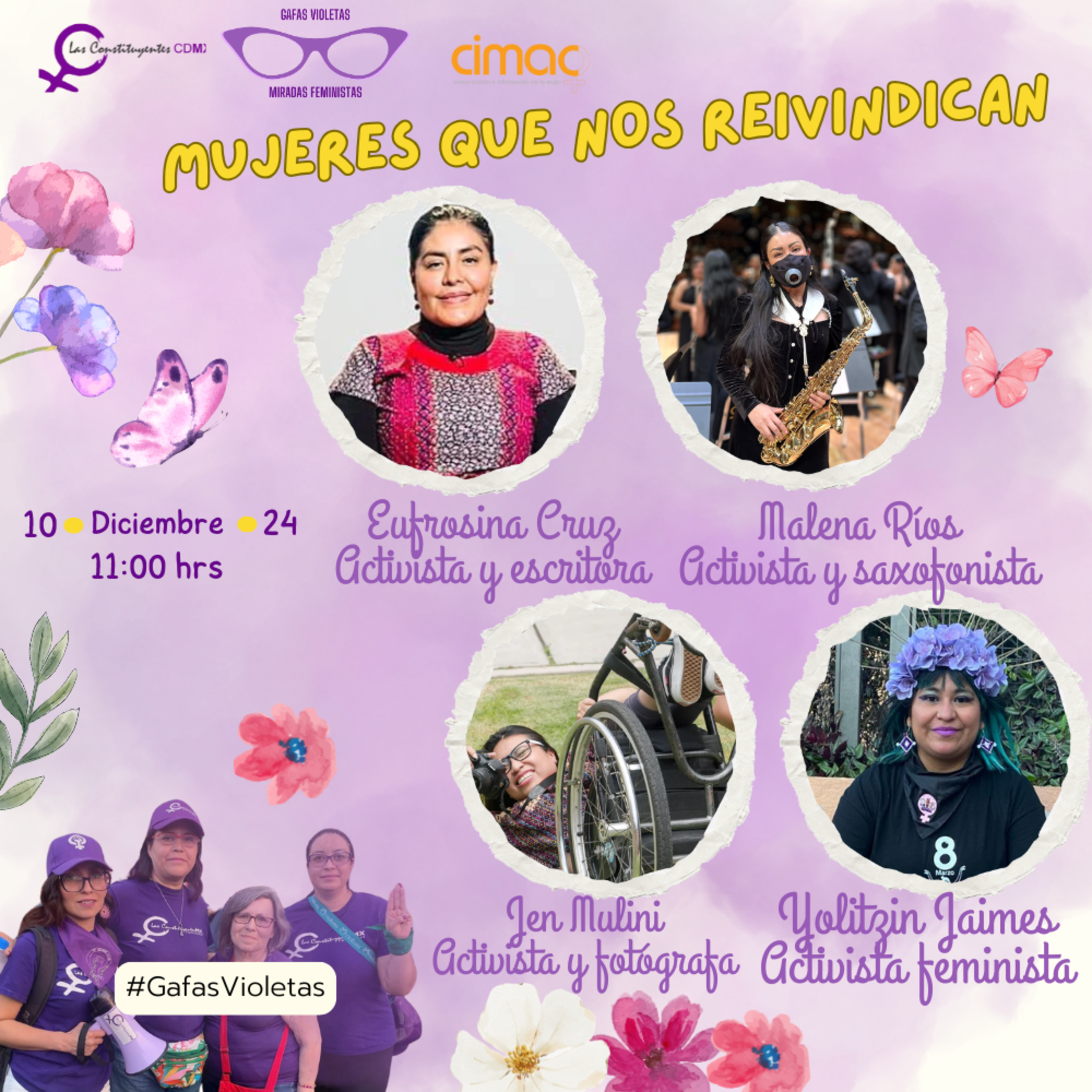 GAFAS VIOLETAS: "Mujeres que nos reivindican" episode artwork