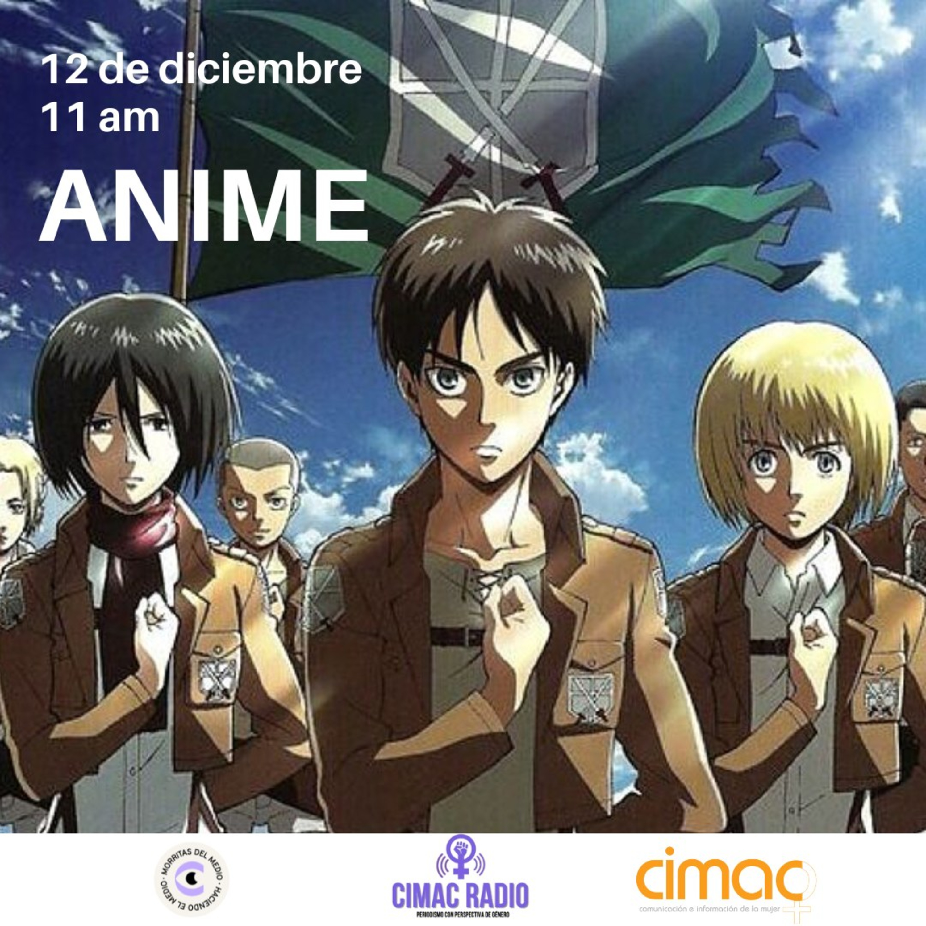 CINECOMADRES: "Anime" episode artwork