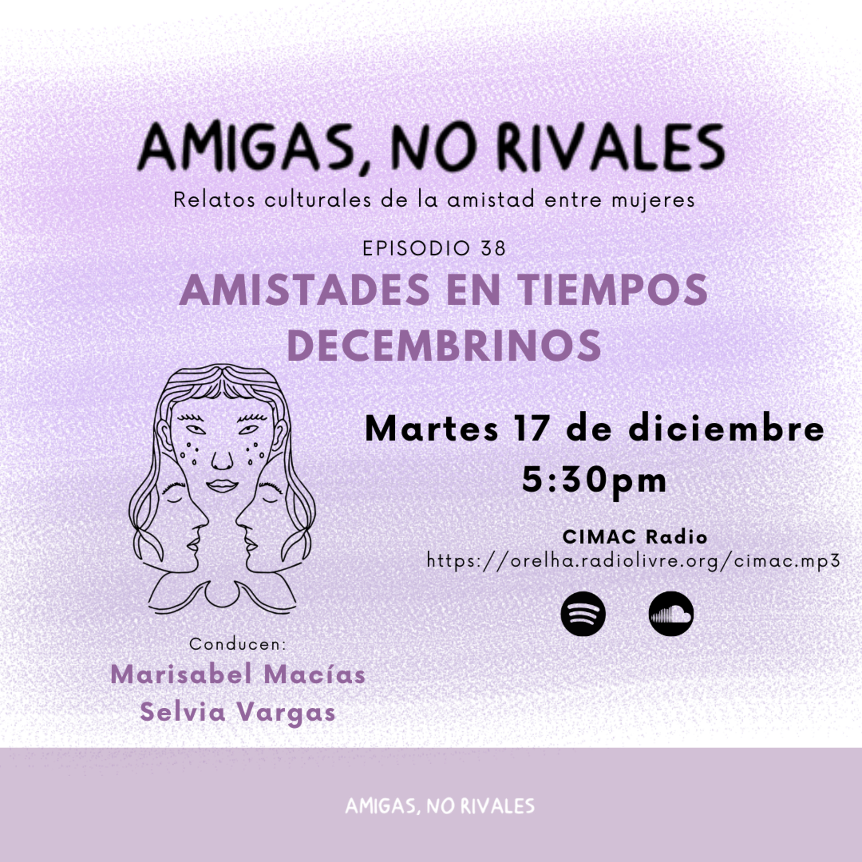 AMIGAS NO RIVALES: "Amistades en Tiempos Decembrinos" episode artwork