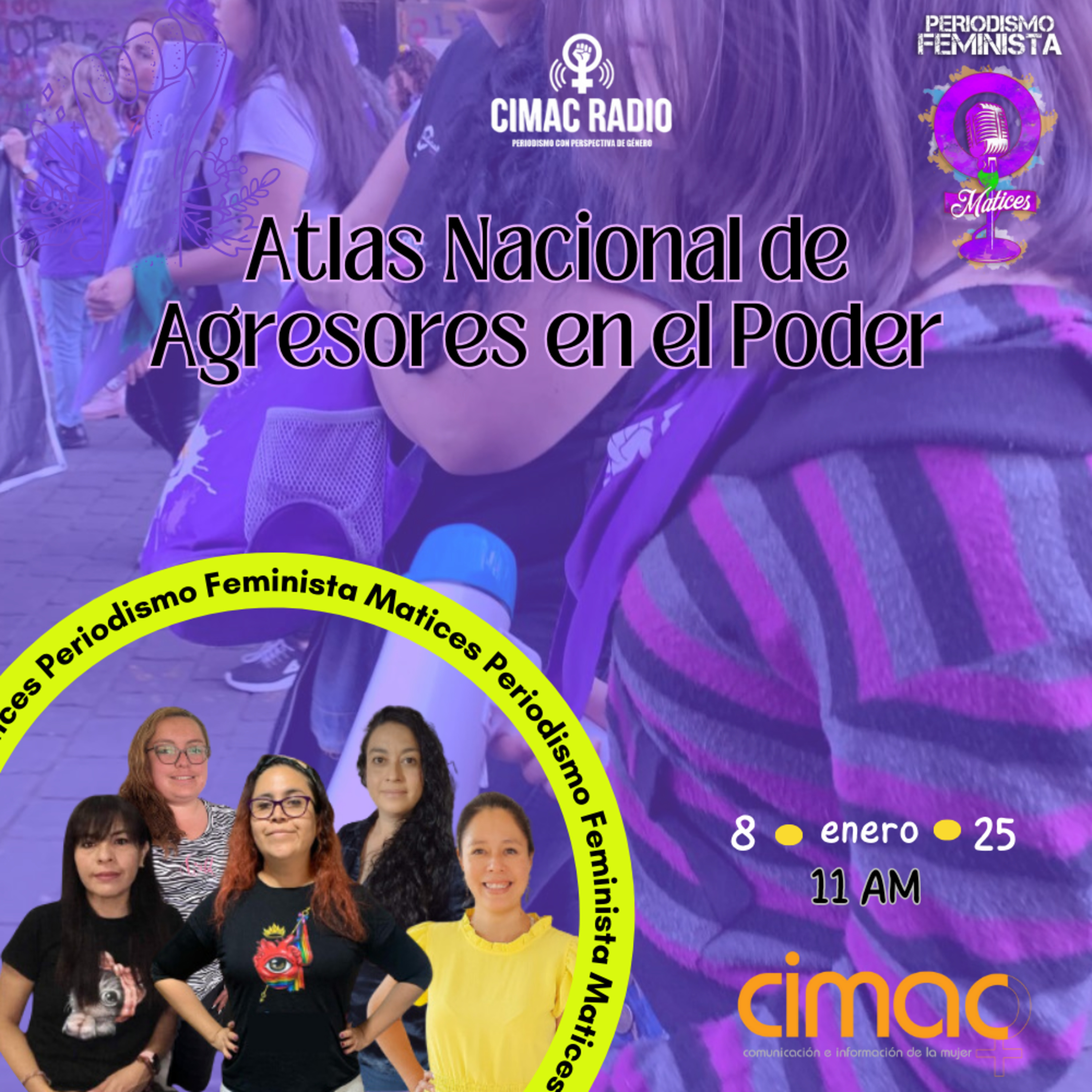 MATICES: "Atlas Nacional de Agresores en el Poder" episode artwork