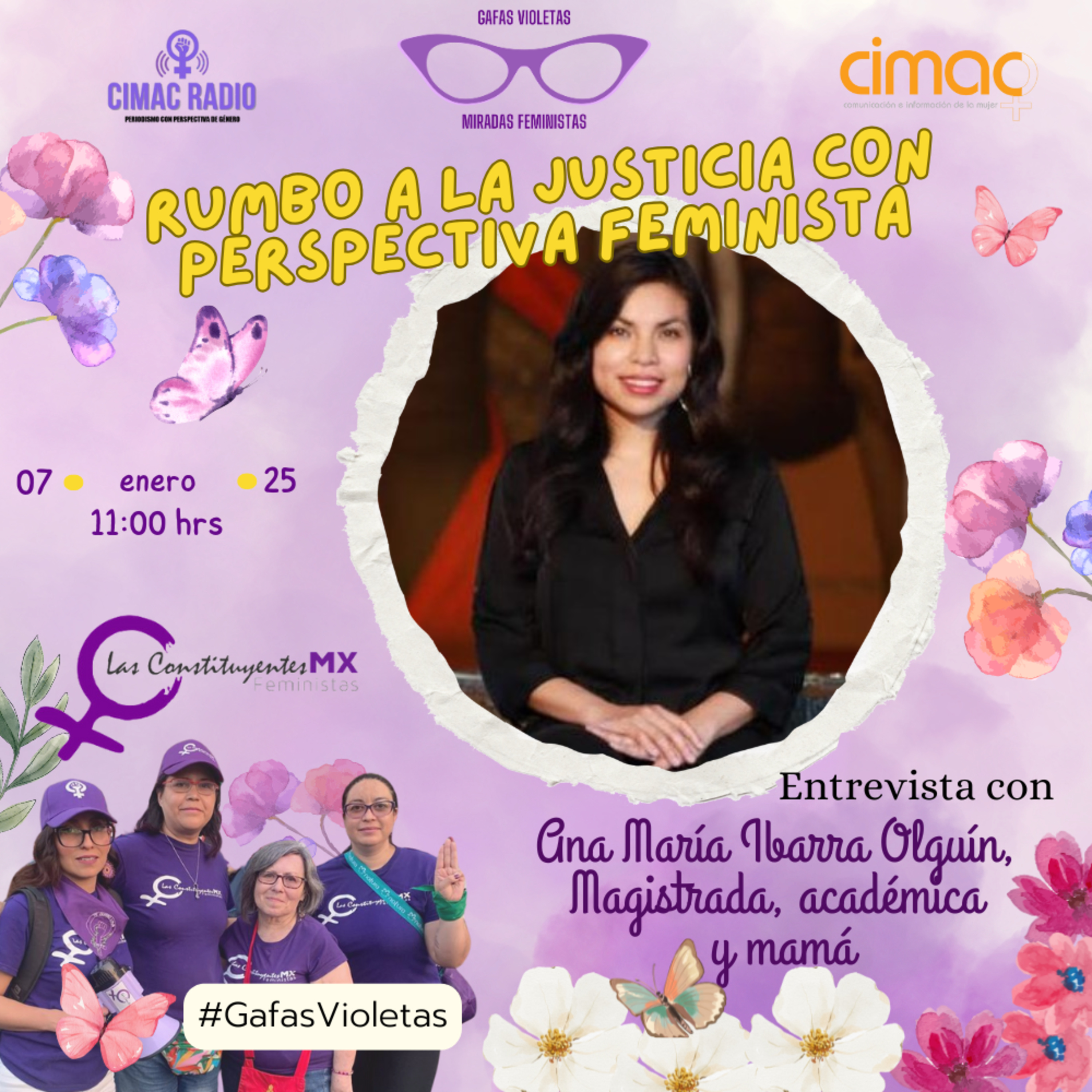 GAFAS VIOLETAS: "Rumbo a la justicia con perspectiva feminista" episode artwork