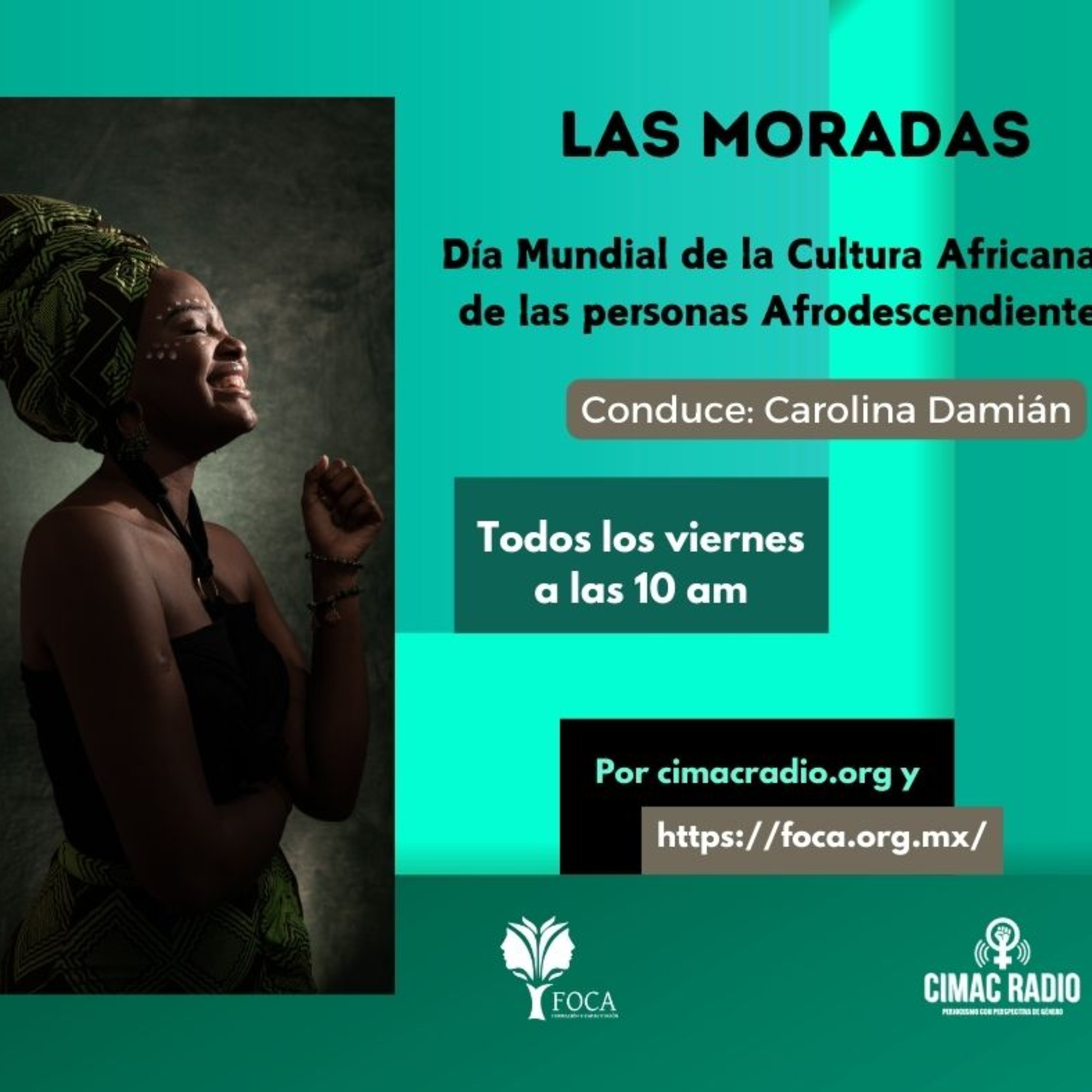 LAS MORADAS: "Día Mundial de la Cultura Africana y de los Afrodescendientes" episode artwork