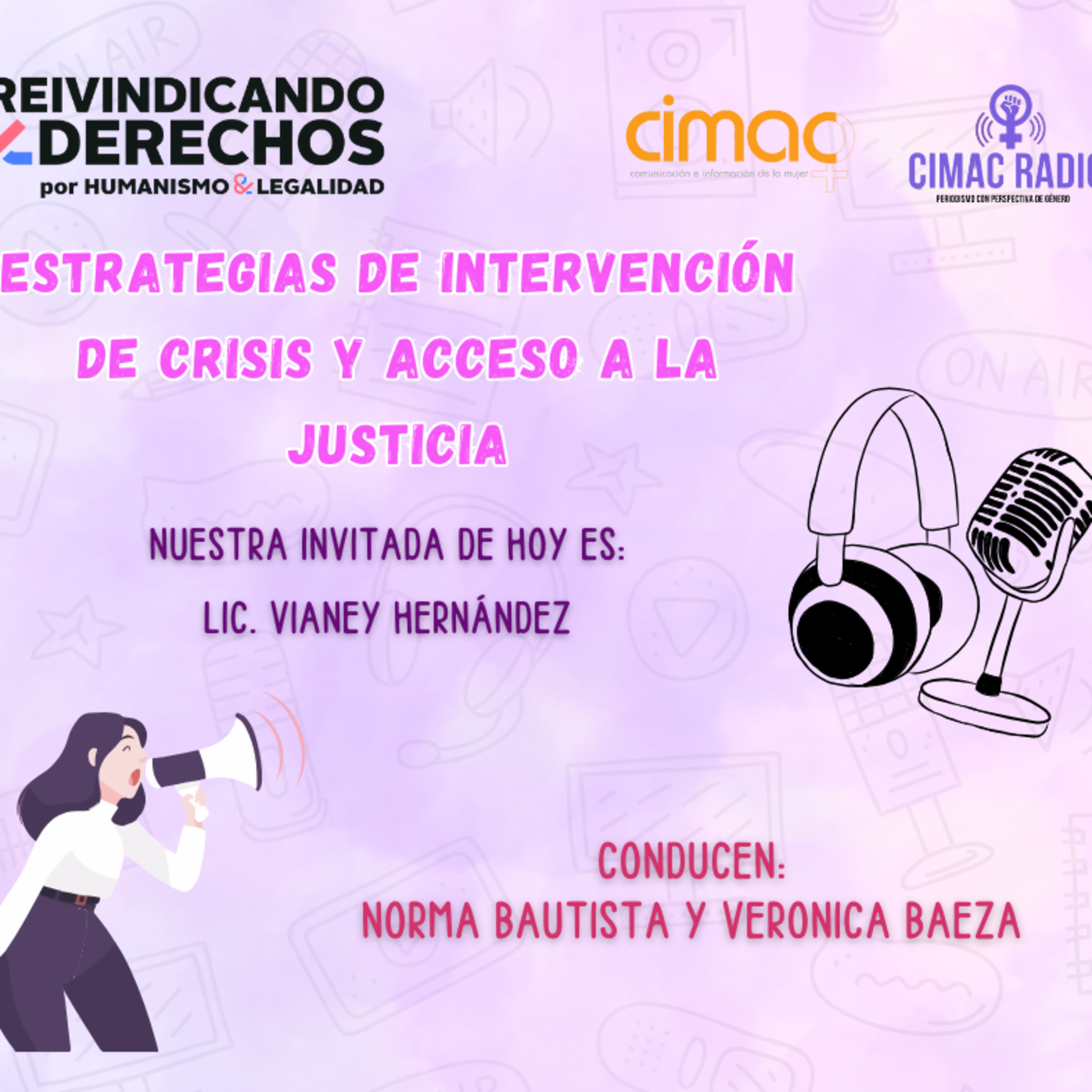 REIVINDICANDO DERECHOS: "Estrategias de intervención en crisis y acceso a la justicia" episode artwork