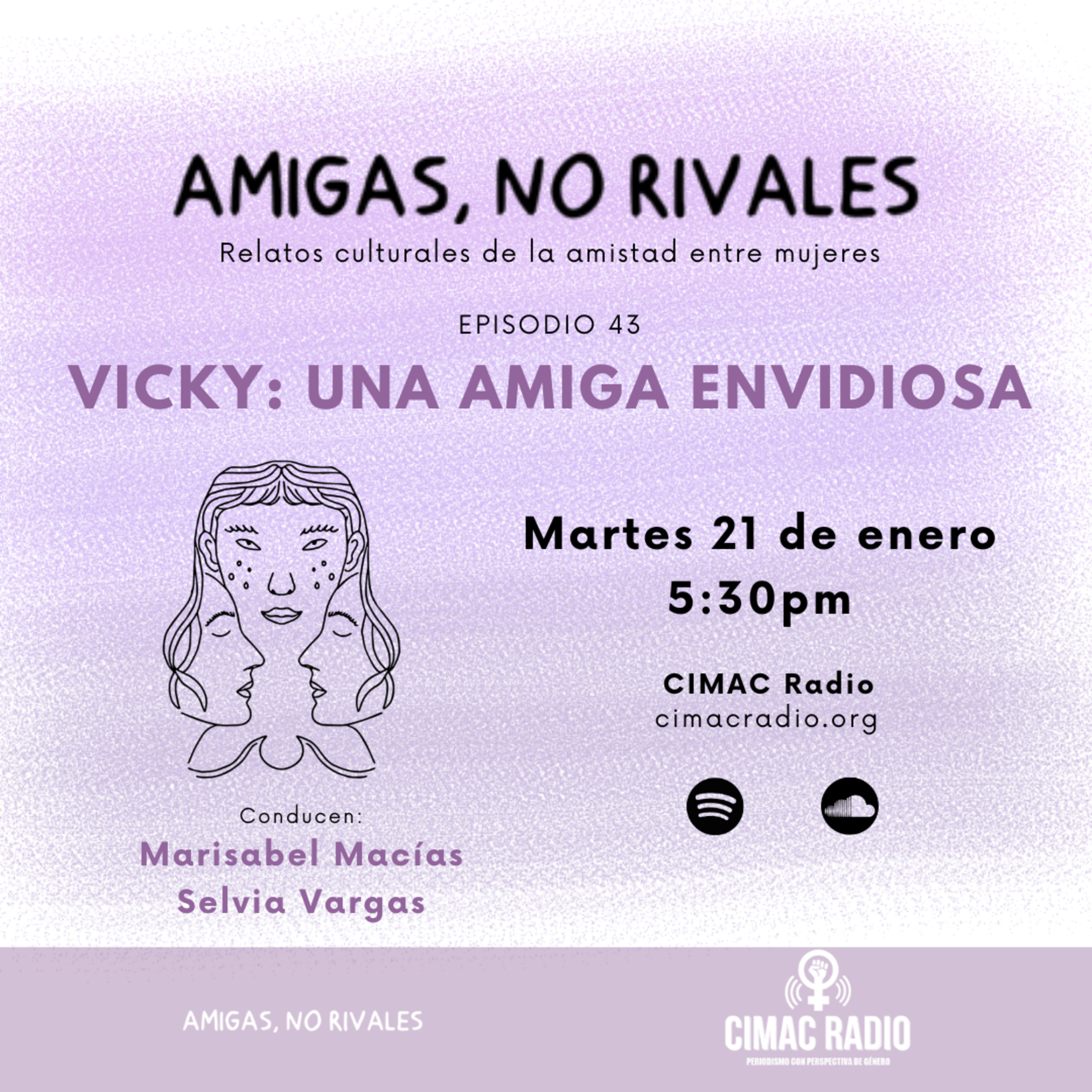 AMIGAS NO RIVALES: "Vicky: Una Amiga Envidiosa" episode artwork