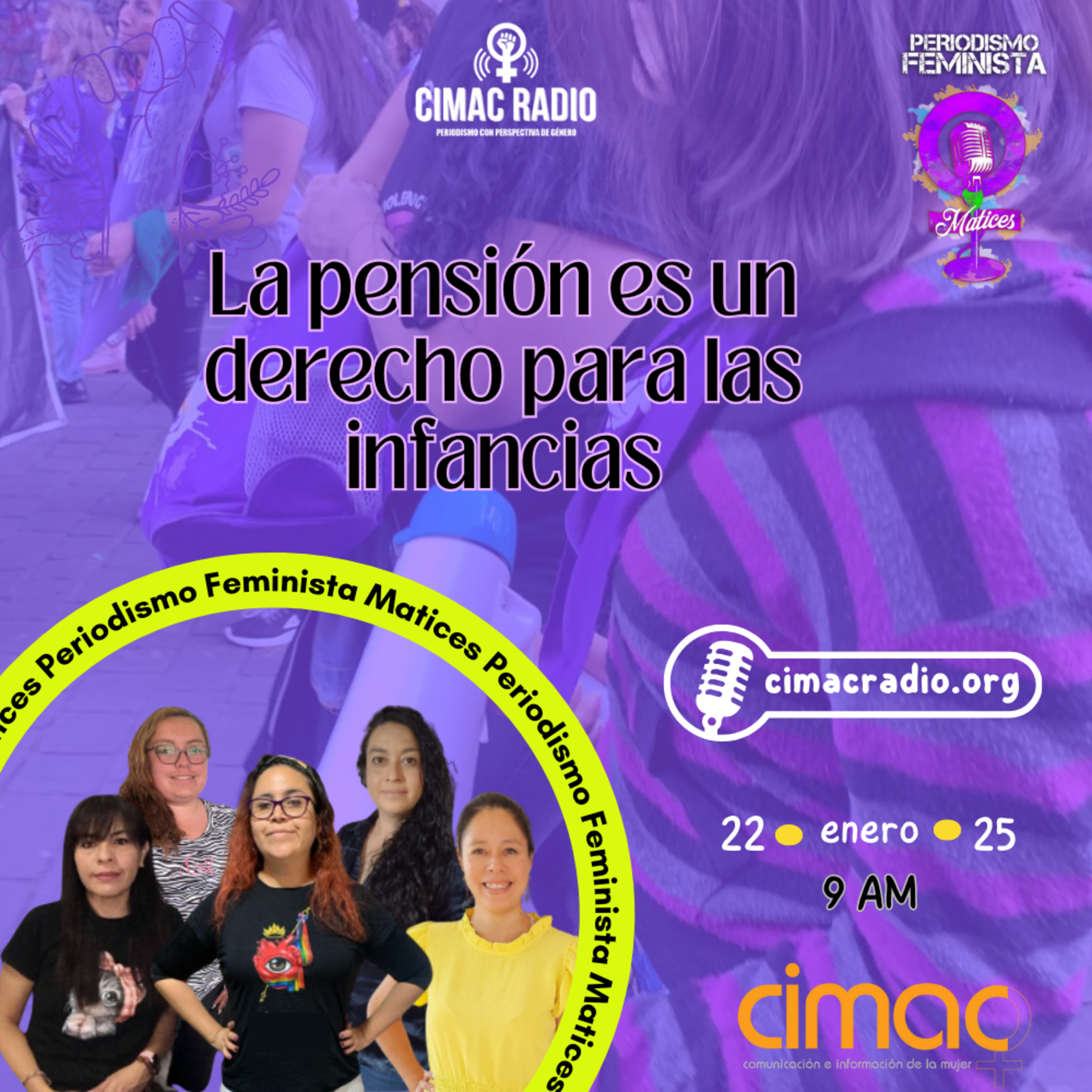 MATICES: "La pensión es un derecho para las infancias" episode artwork