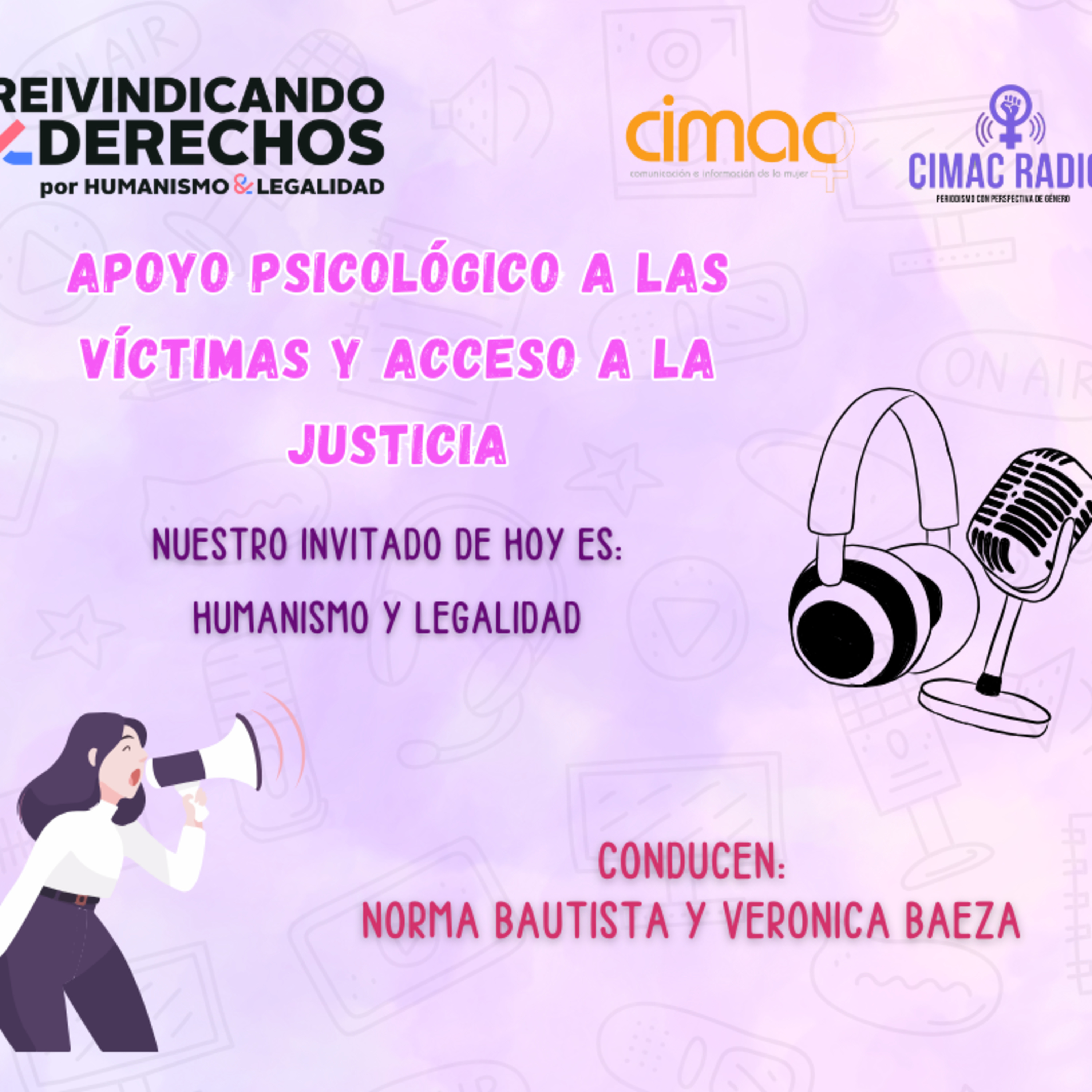 REIVINDICANDO DERECHOS: "Apoyo psicológico a las víctimas y acceso a la justicia" episode artwork