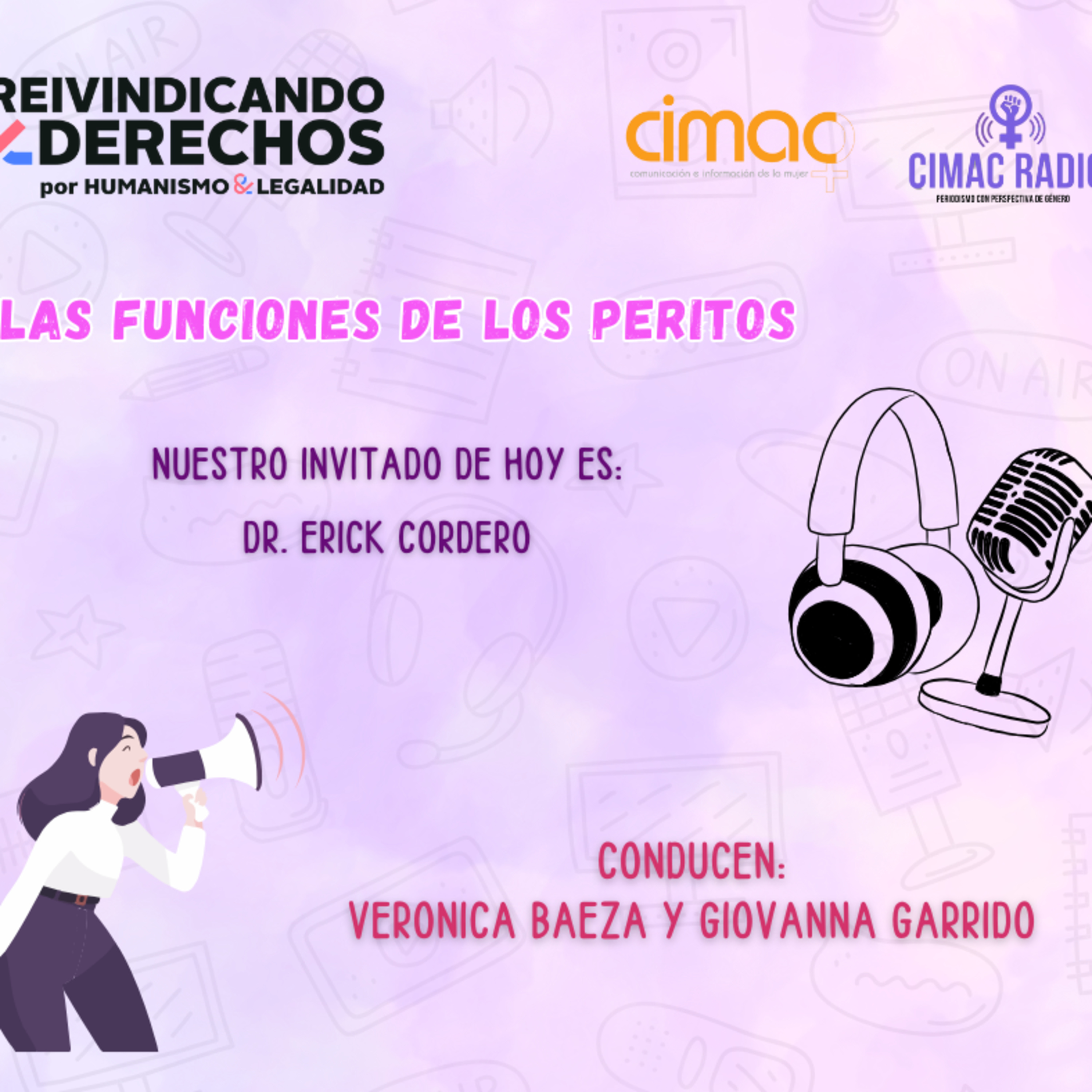 REIVINDICANDO DERECHOS: "Funciones de los peritos" episode artwork