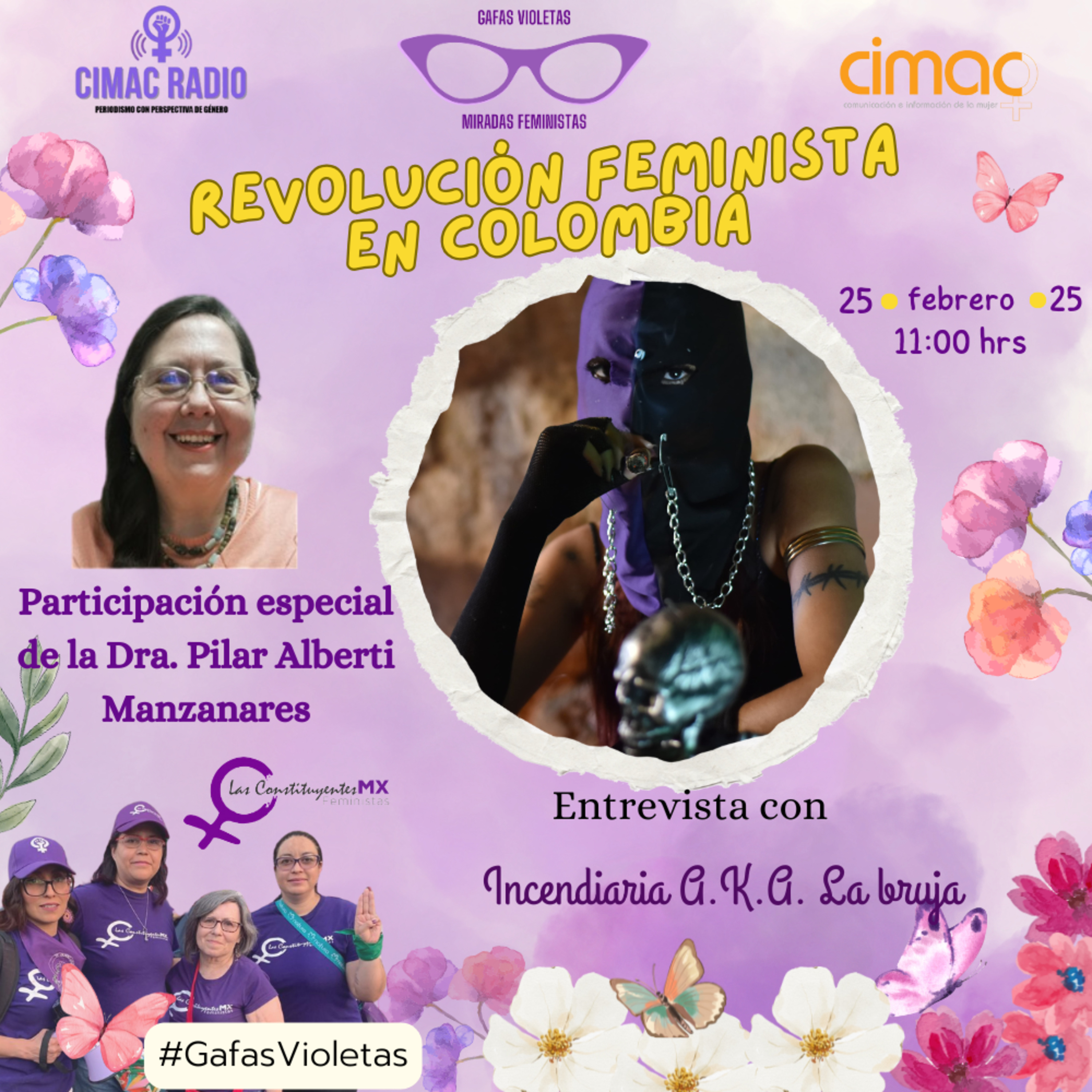 GAFAS VIOLETAS: "Revolución feminista en Colombia". episode artwork