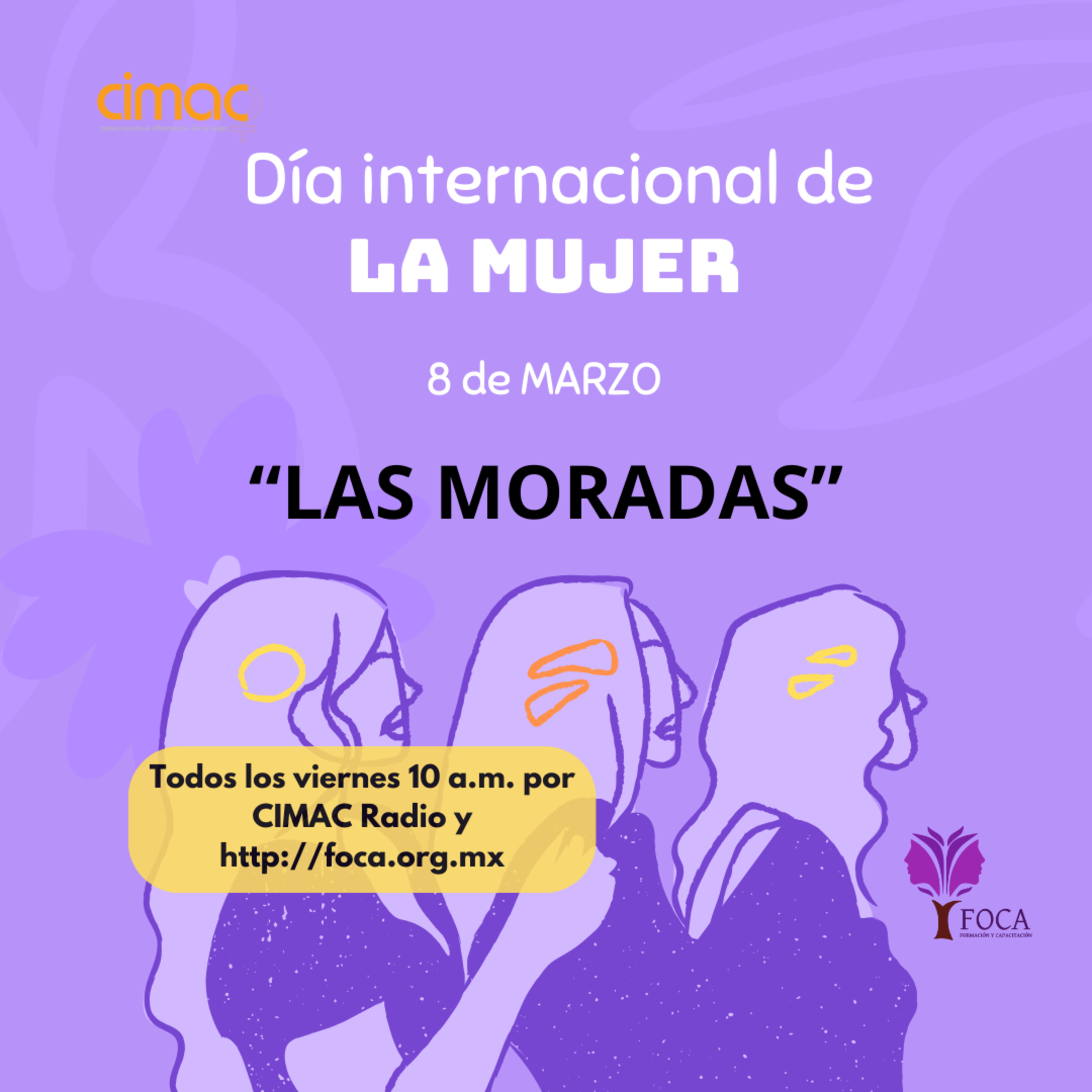 Portada de CIMAC Radio