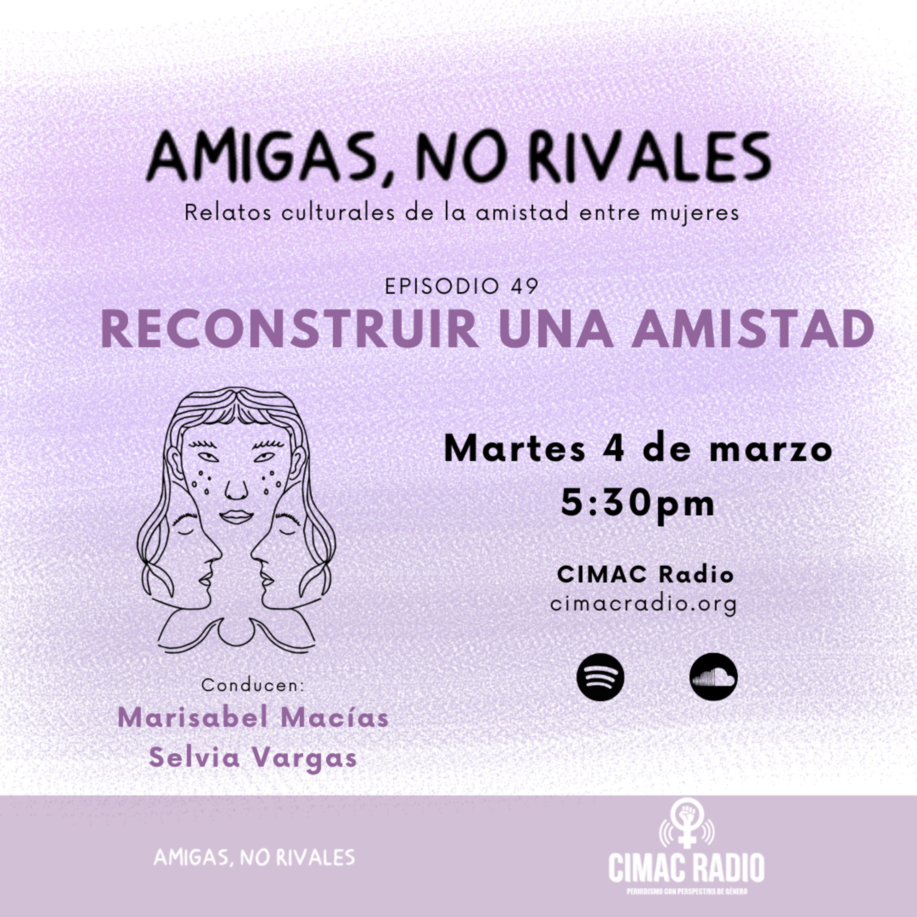 AMIGAS NO RIVALES: "Reconstruir una amistad". episode artwork