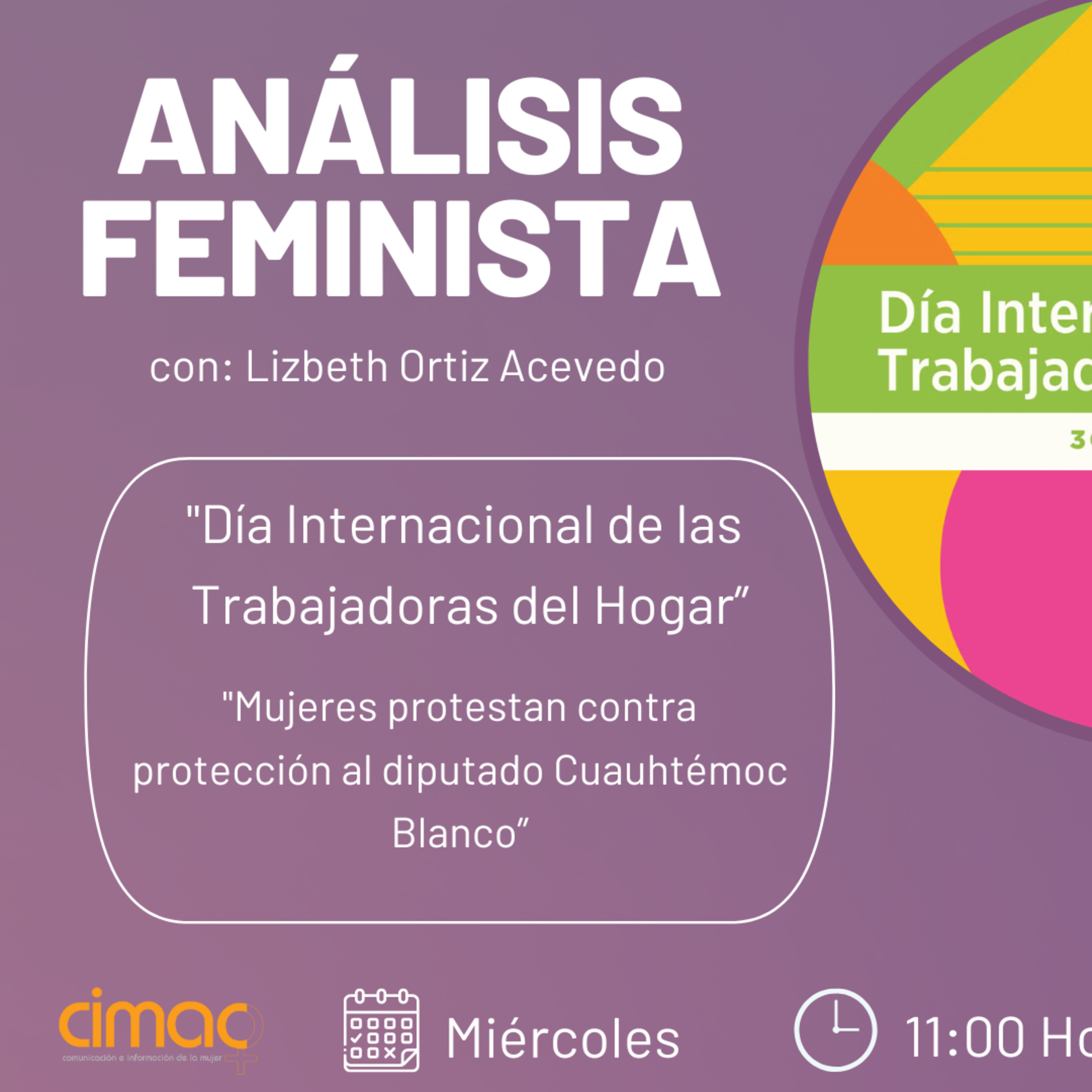 ANÁLISIS FEMINISTA: "Día Internacional de las Trabajadoras del Hogar". episode artwork