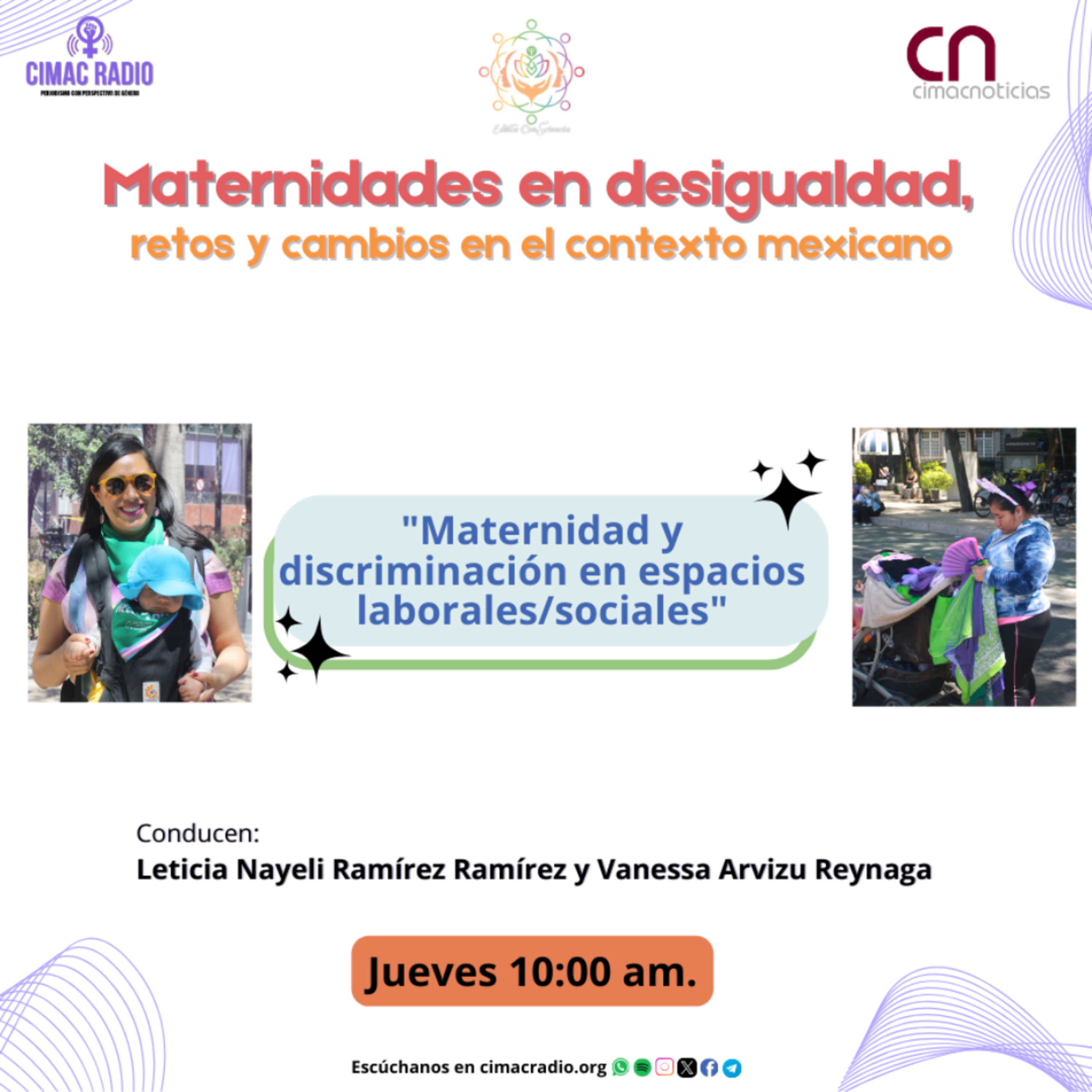 MATERNIDADES EN DESIGUALDAD: "Maternidad y discriminación en espacios laborales/sociales" episode artwork