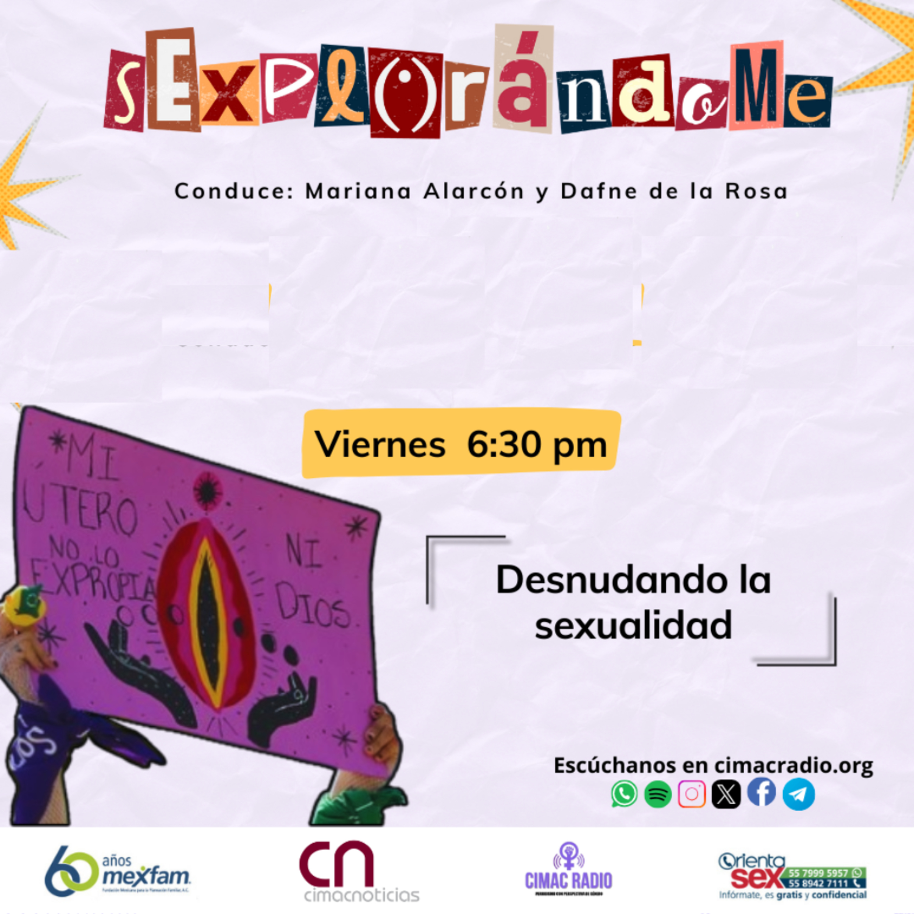 SEXPLORANDOME: "Desnudando la sexualidad" episode artwork