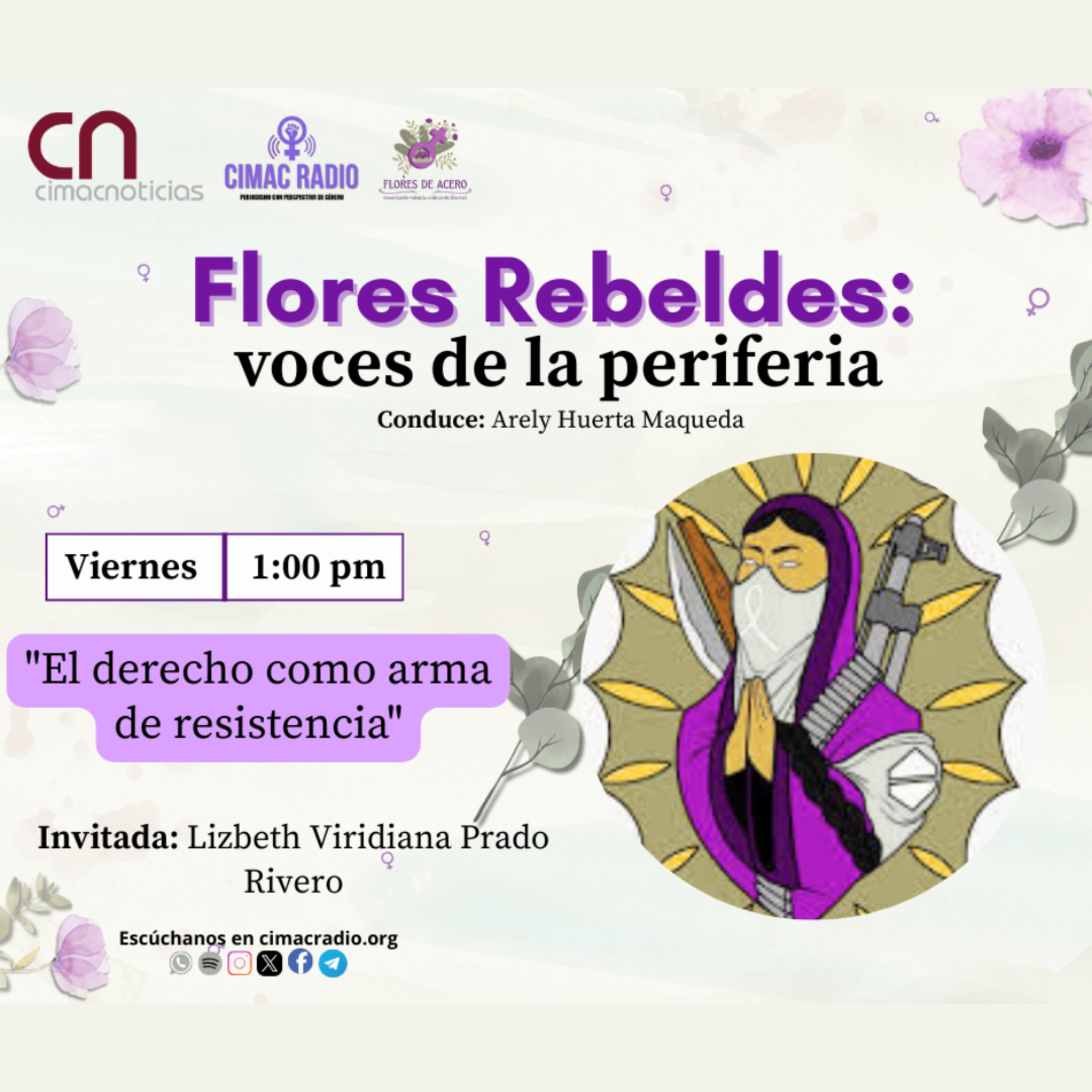 FLORES REBELDES: "El derecho como arma de resistencia" episode artwork