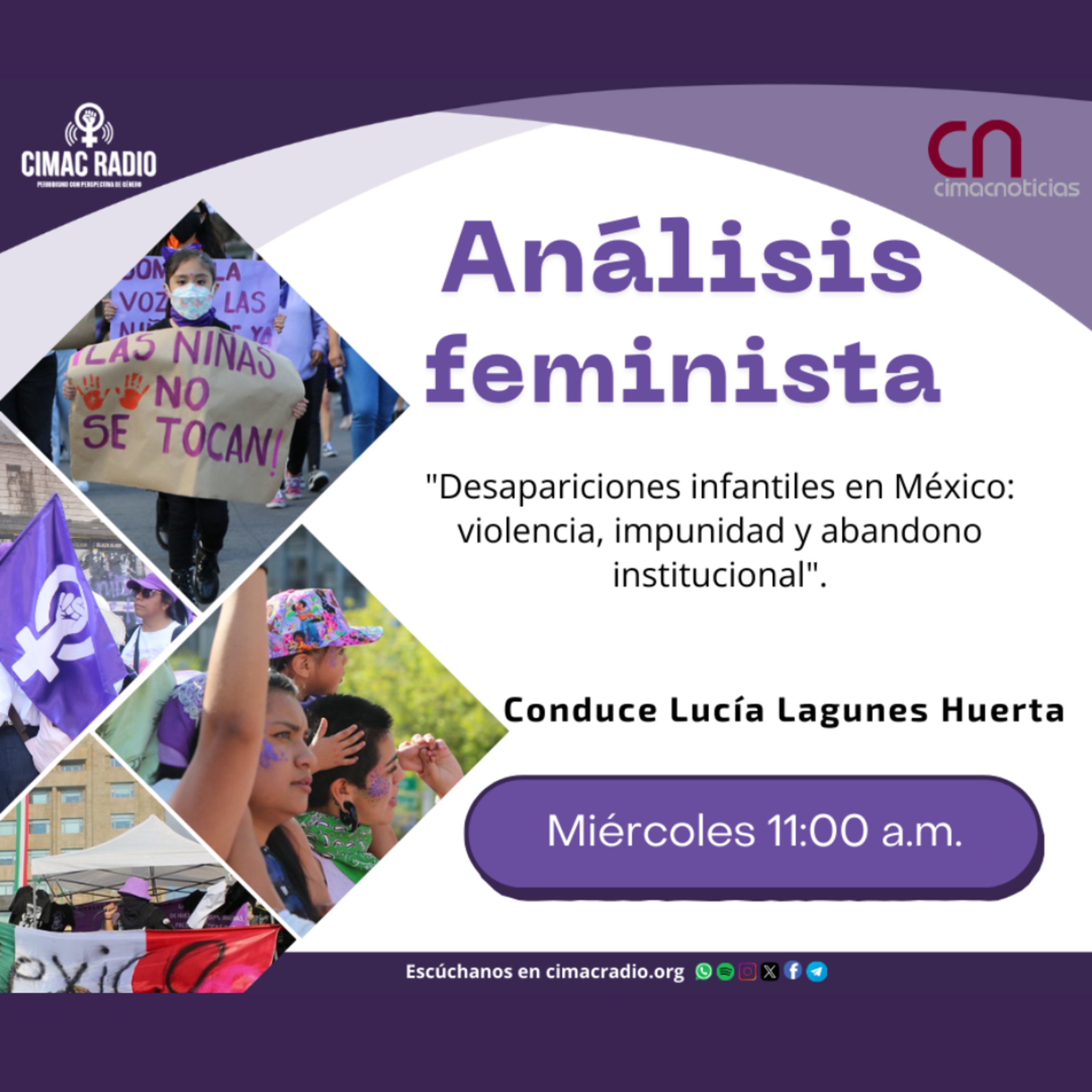 ANÁLISIS FEMINISTA: "Desapariciones infantiles en México: violencia, impunidad y abandono institucional". episode artwork