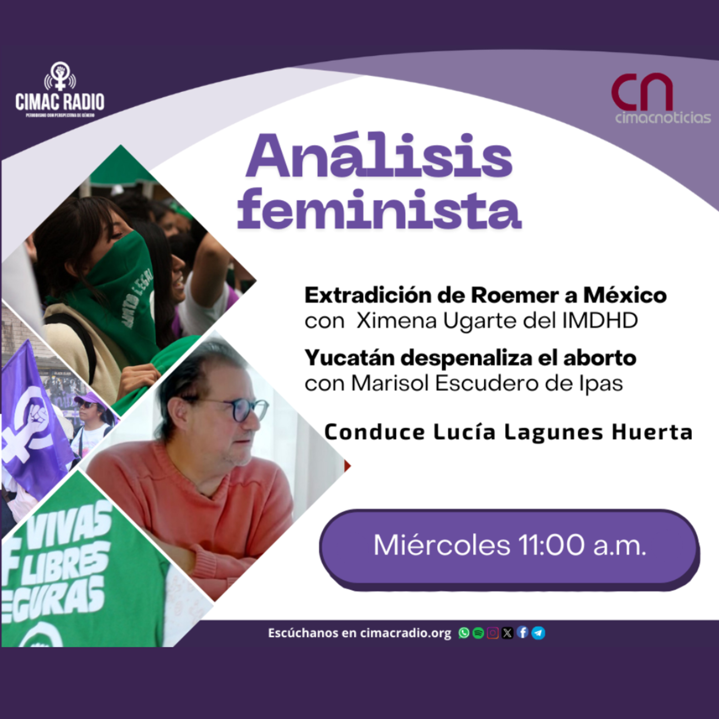 ANÁLISIS FEMINISTA: "Avanza extradición de Andrés Roemer a México". episode artwork