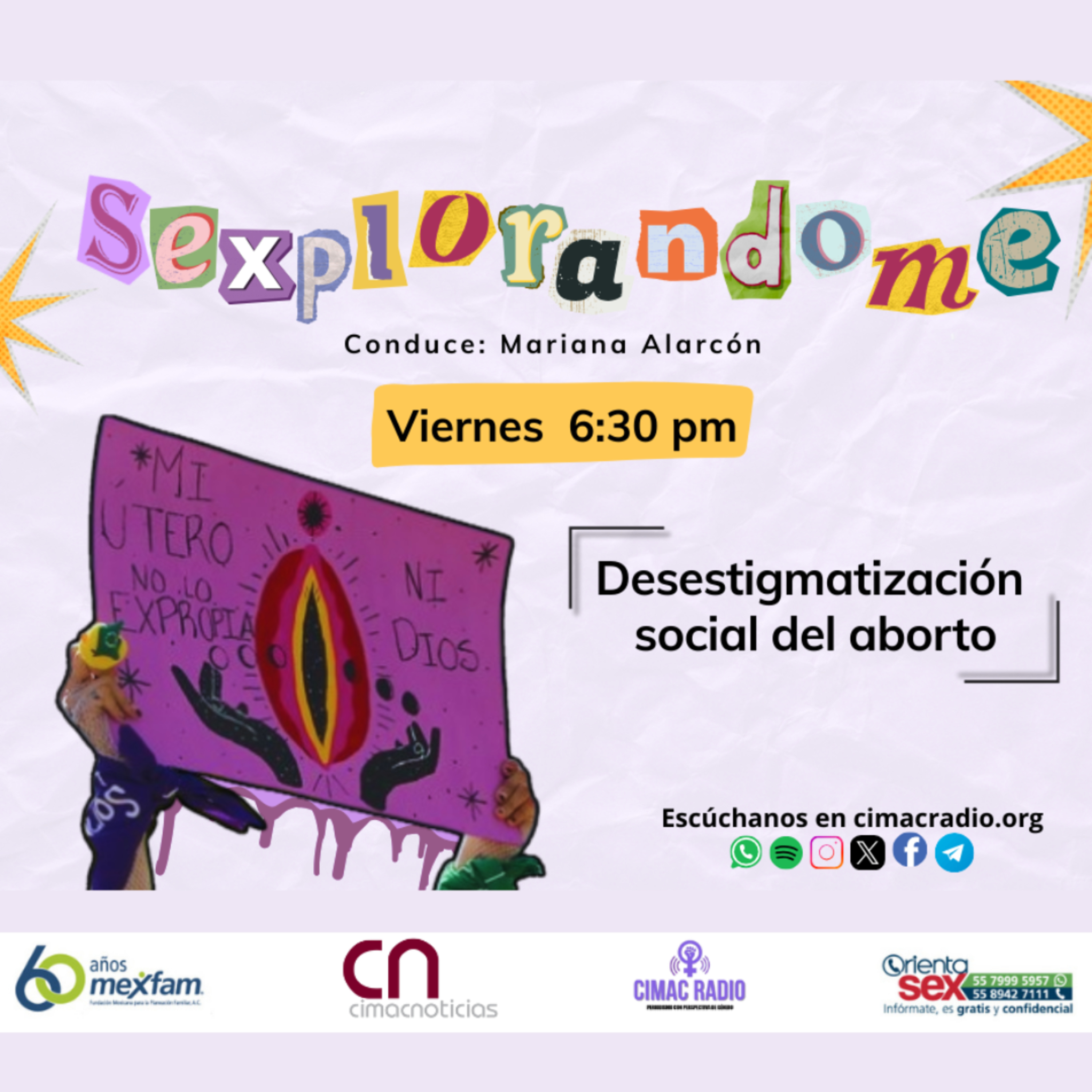 SEXPLORÁNDOME: Desestigmatización social del aborto episode artwork