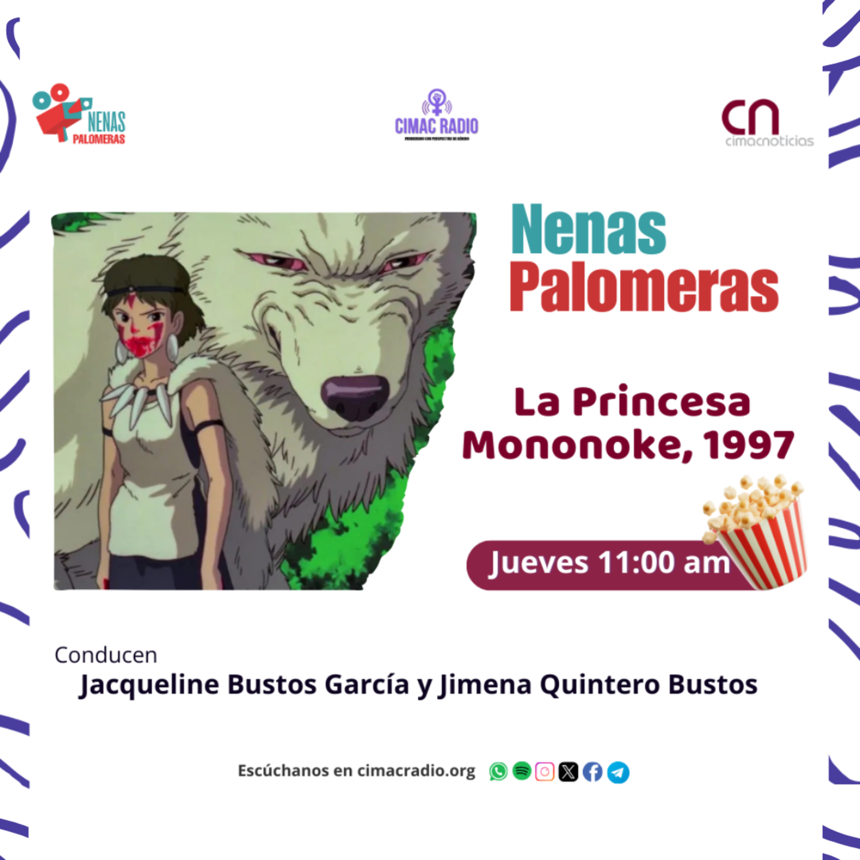 NENAS PALOMERAS: "LA PRINCESA MONONOKE". episode artwork