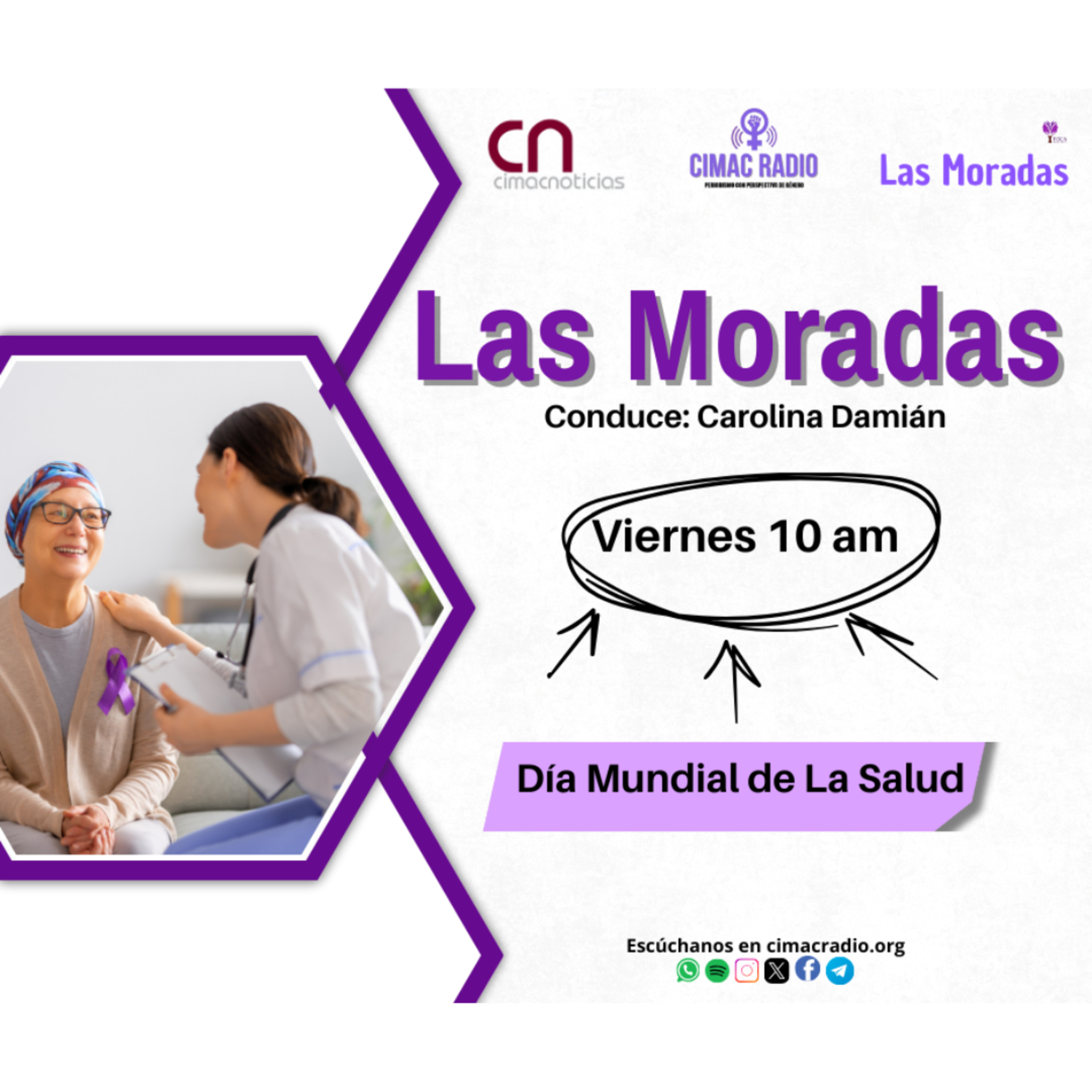 LAS MORADAS: "Día mundial de La Salud". episode artwork