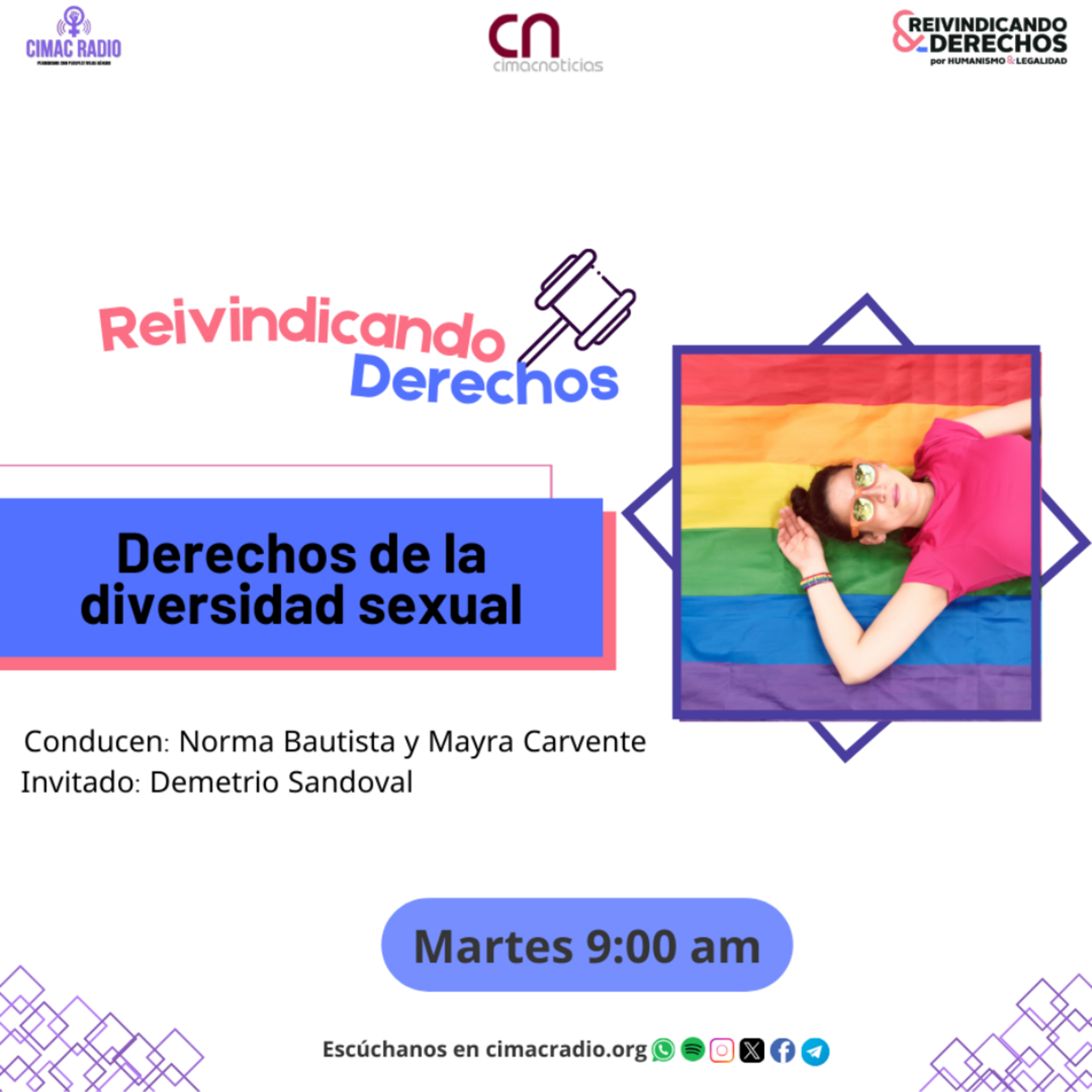 REIVINDICANDO DERECHOS: "Derechos de la diversidad sexual ". episode artwork