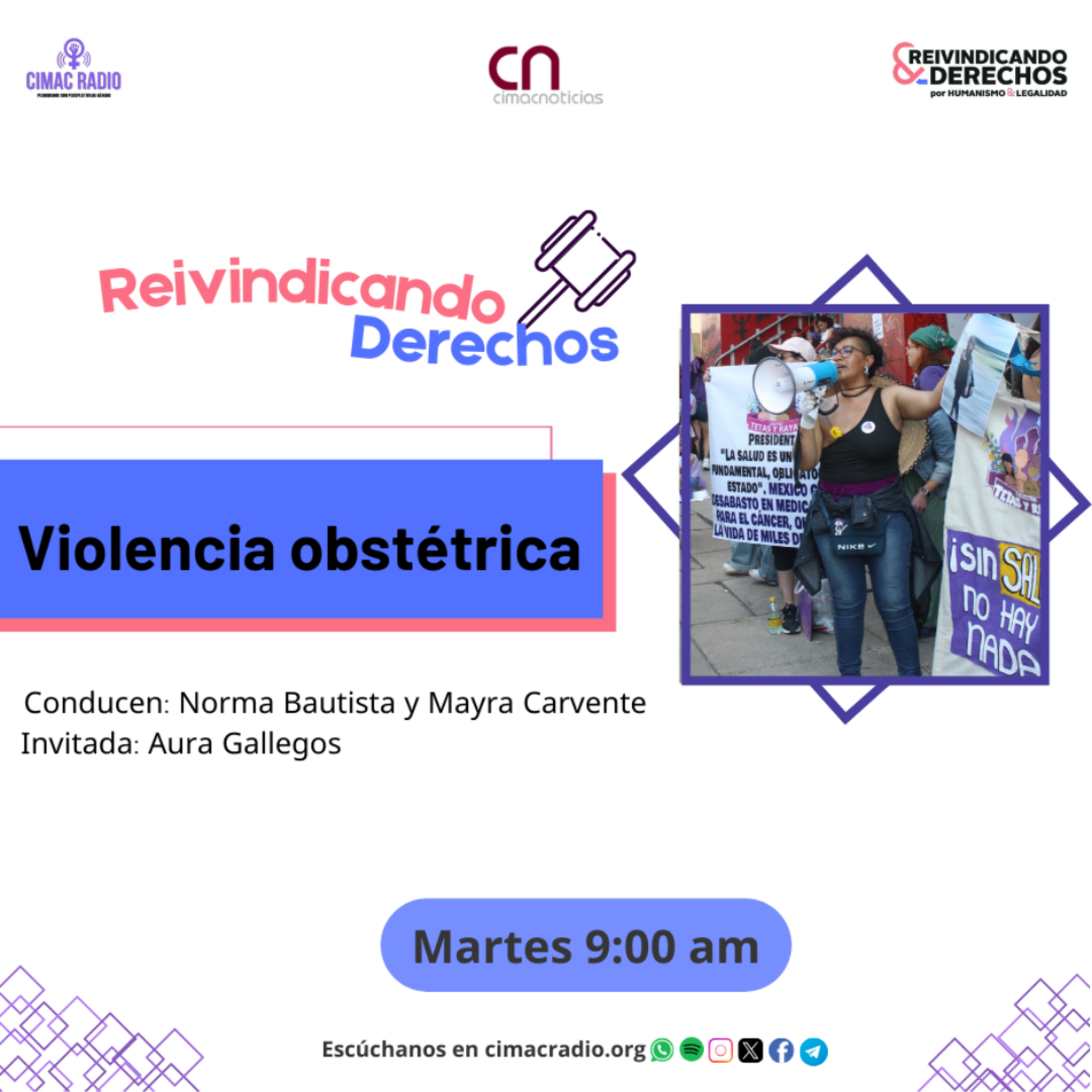 REIVINDICANDO DERECHOS: "Violencia obstétrica". episode artwork