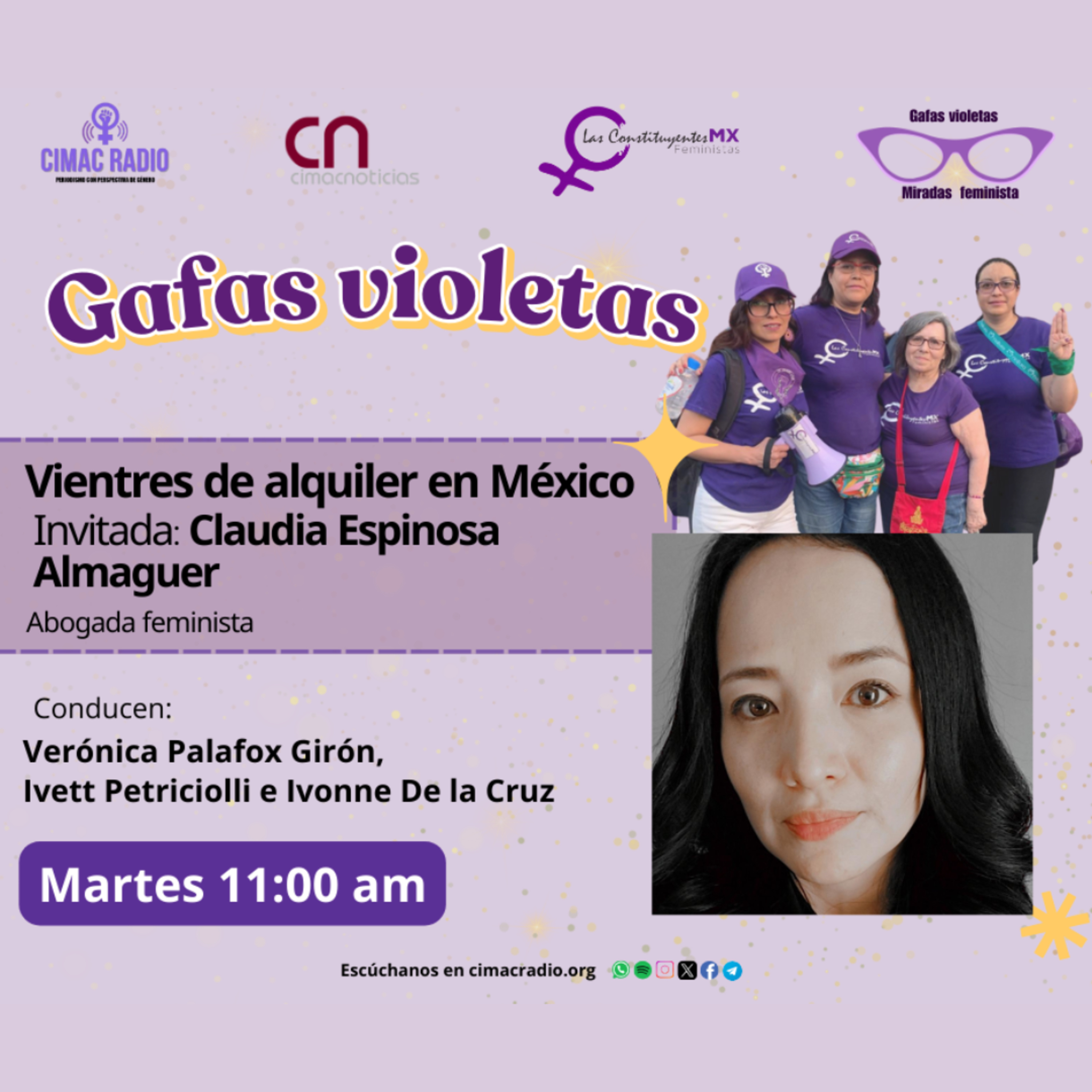 GAFAS VIOLETAS: "Vientre de alquiler en México". episode artwork