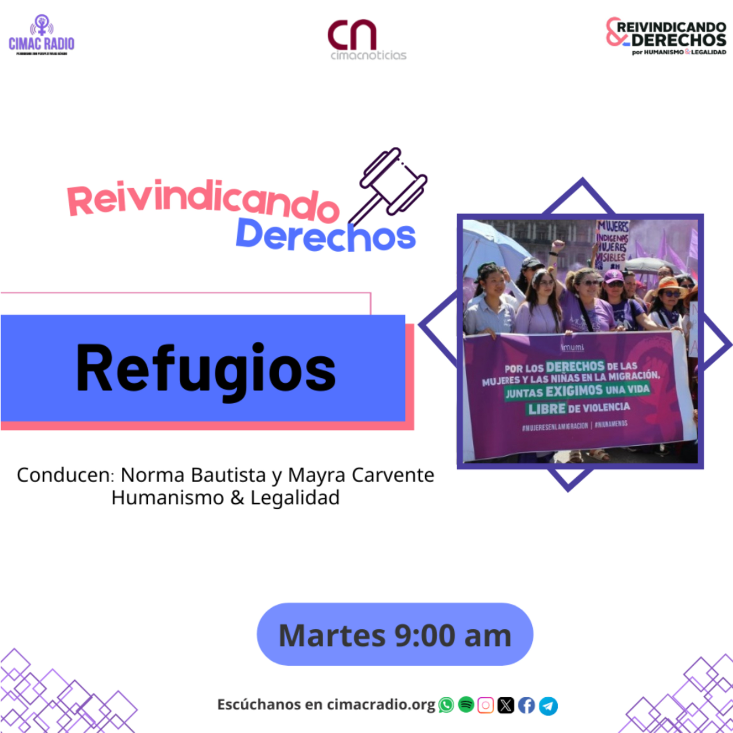 REIVINDICANDO DERECHOS: "Refugios". episode artwork