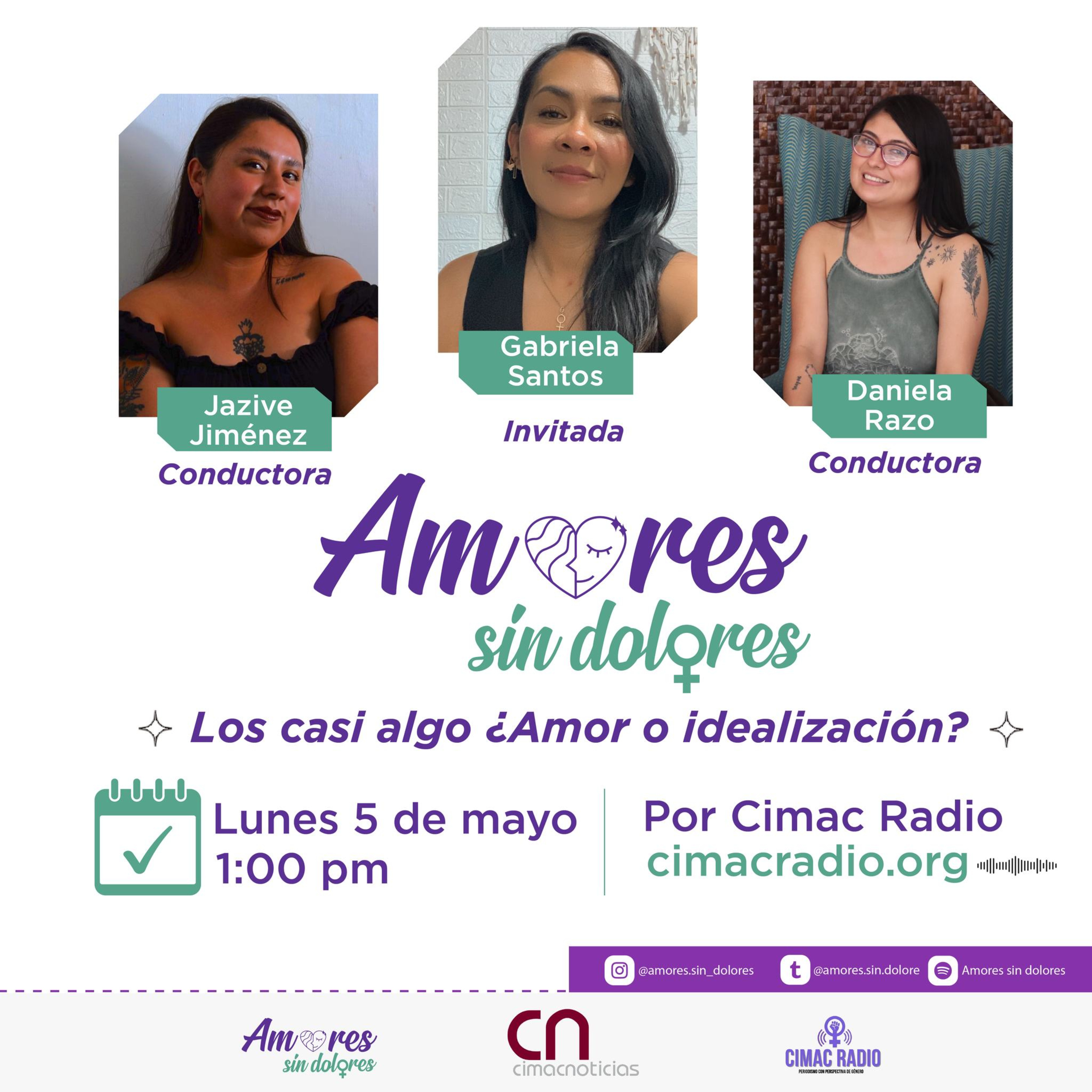AMORES SIN DOLORES: "Los casi algo ¿Amor o idealización?". episode artwork