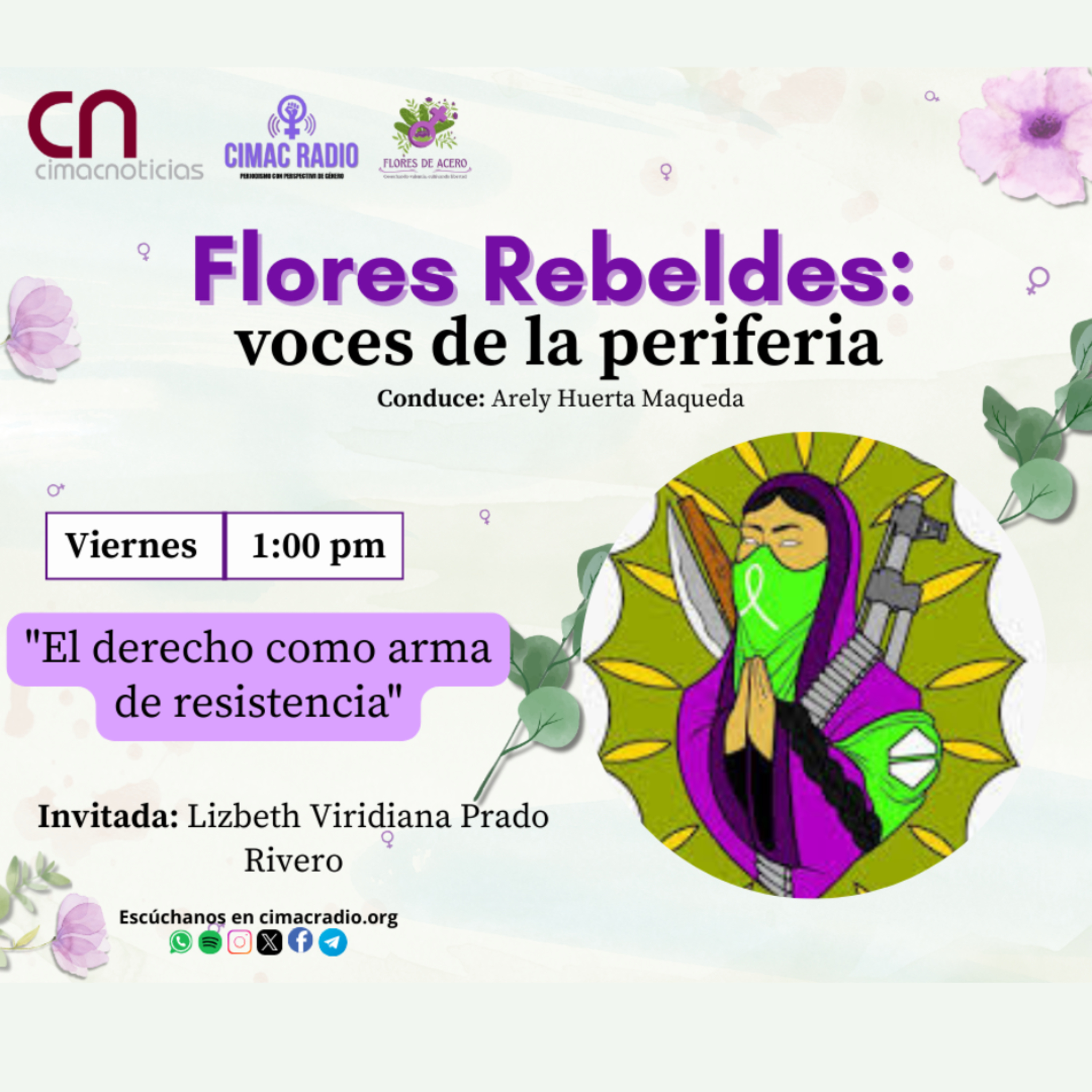 FLORES REBELDES VOCES DE LA PERIFERIA: "Decidir es resistir: acompañar desde el cuidado y la autonomía". episode artwork