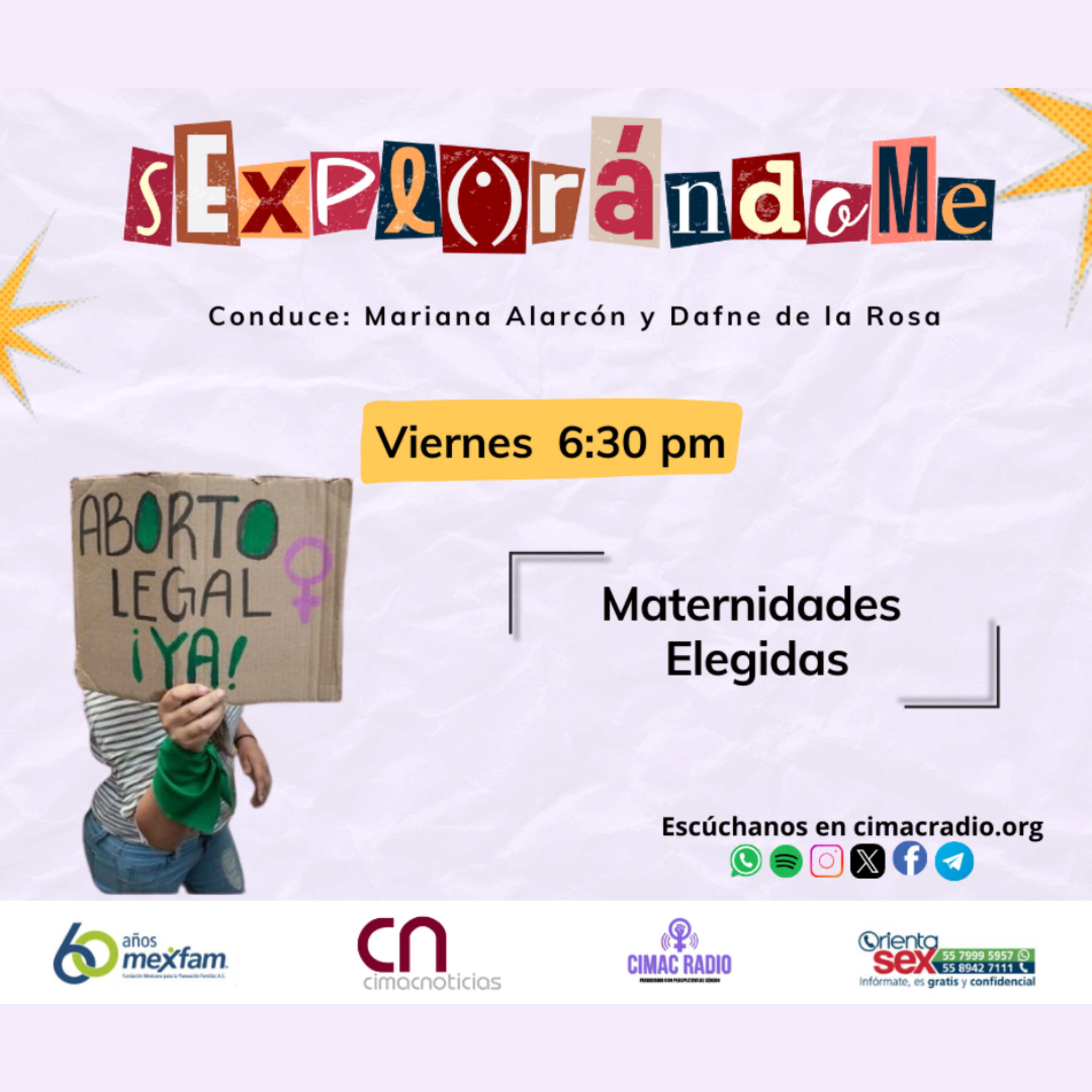 SEXPLORÁNDOME: "Maternidades Elegidas". episode artwork