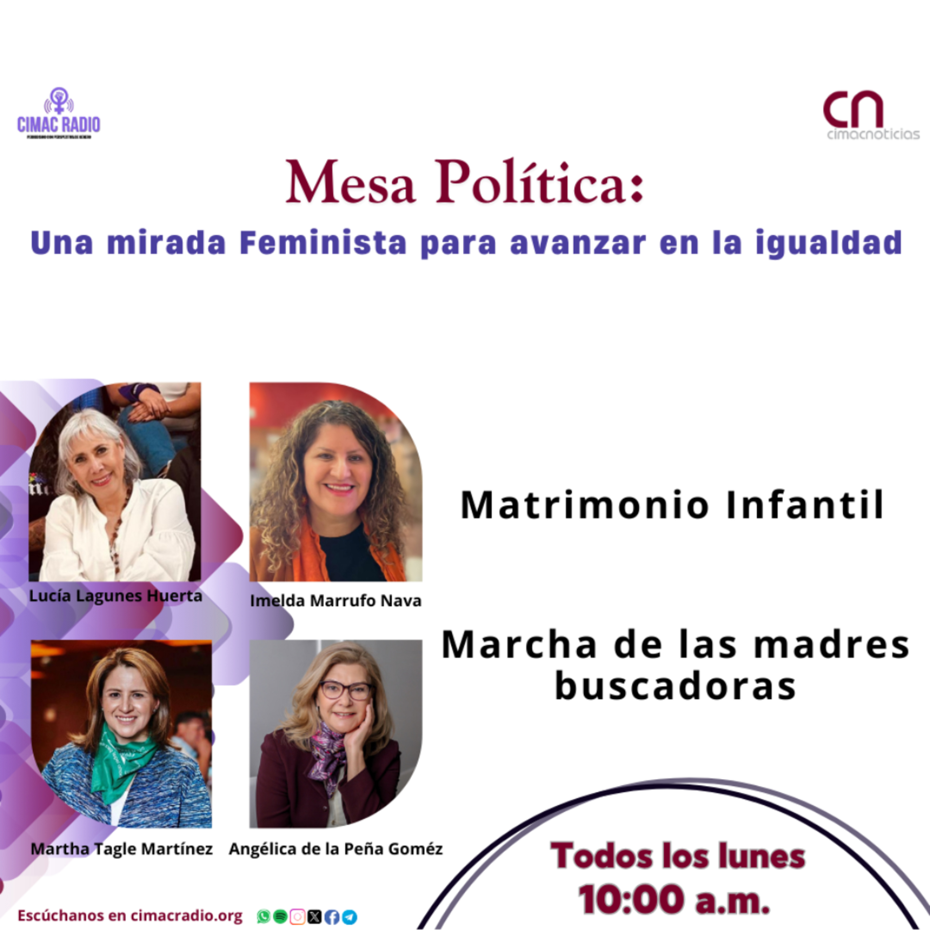 MESA POLÍTICA: "Marcha de las madres buscadoras". episode artwork