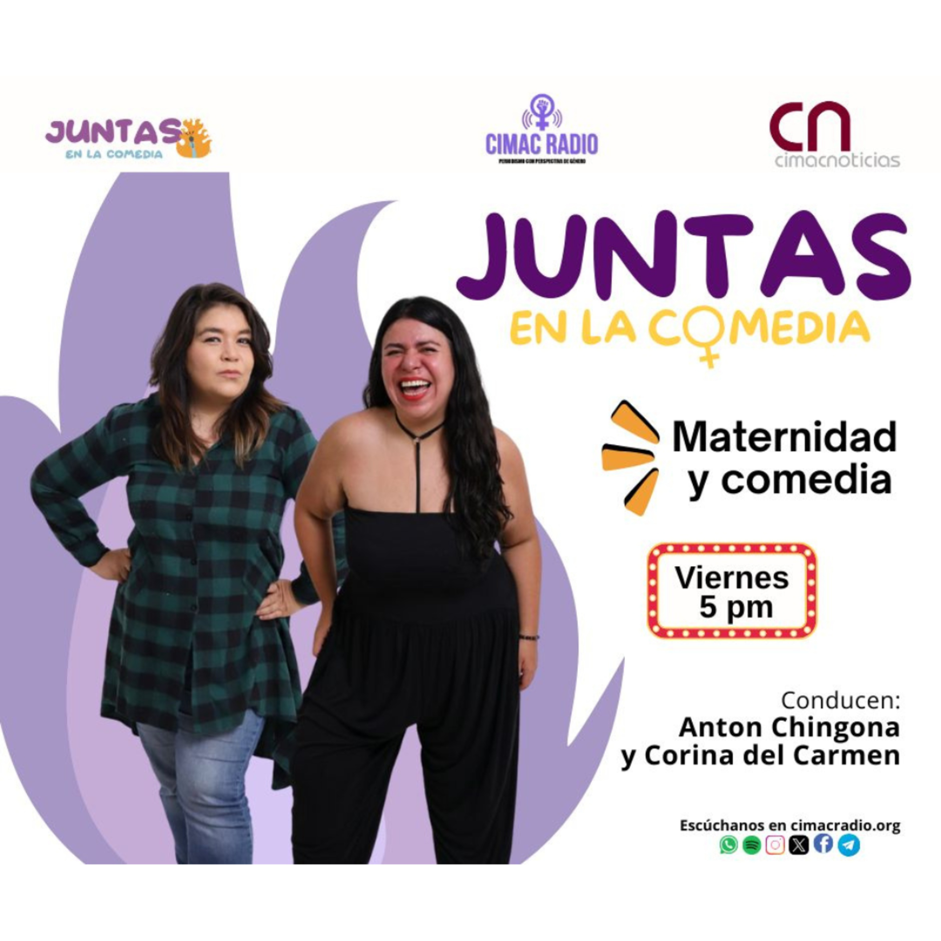 Portada de CIMAC Radio