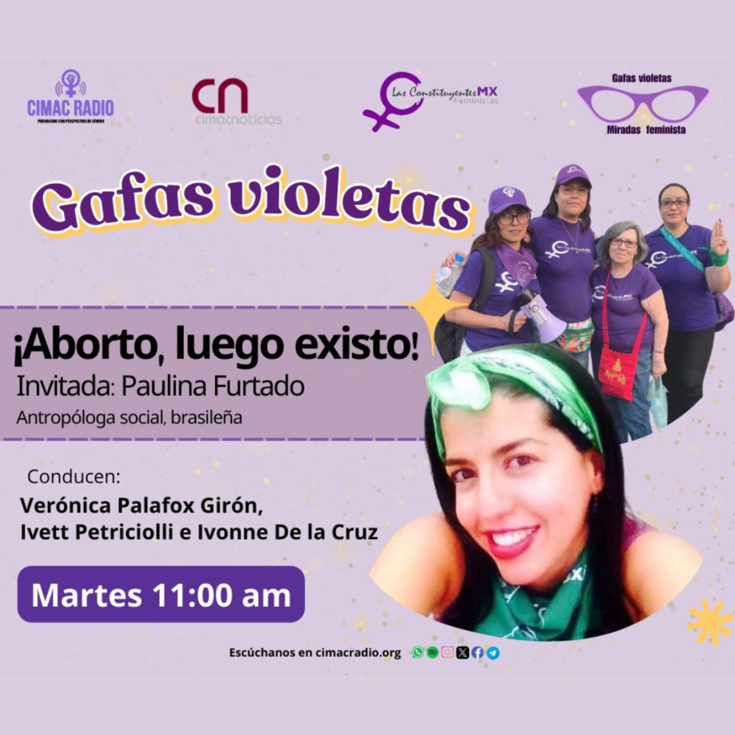 GAFAS VIOLETAS: "¡Aborto, luego existo!". episode artwork