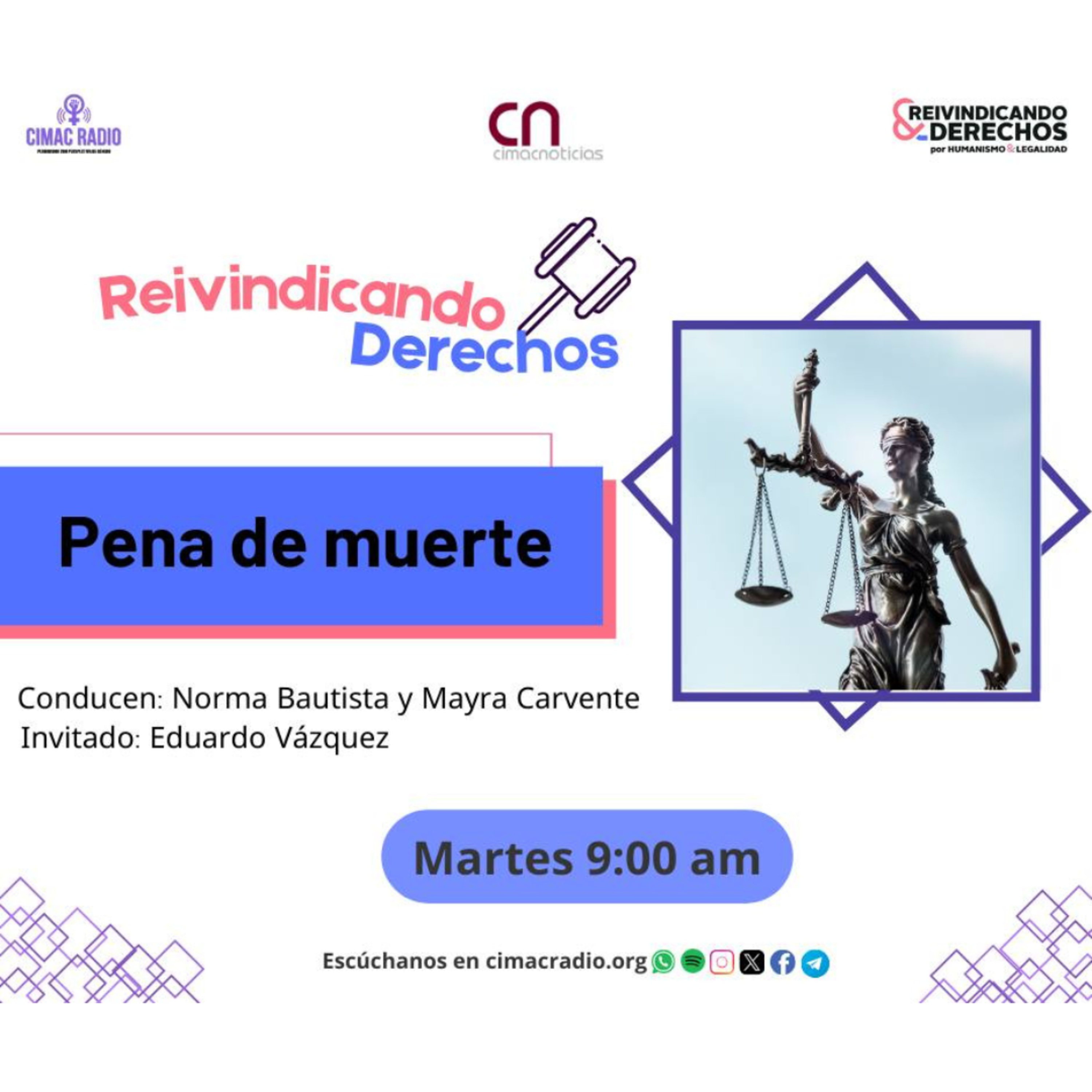 REIVINDICANDO DERECHOS: "Pena de muerte". episode artwork