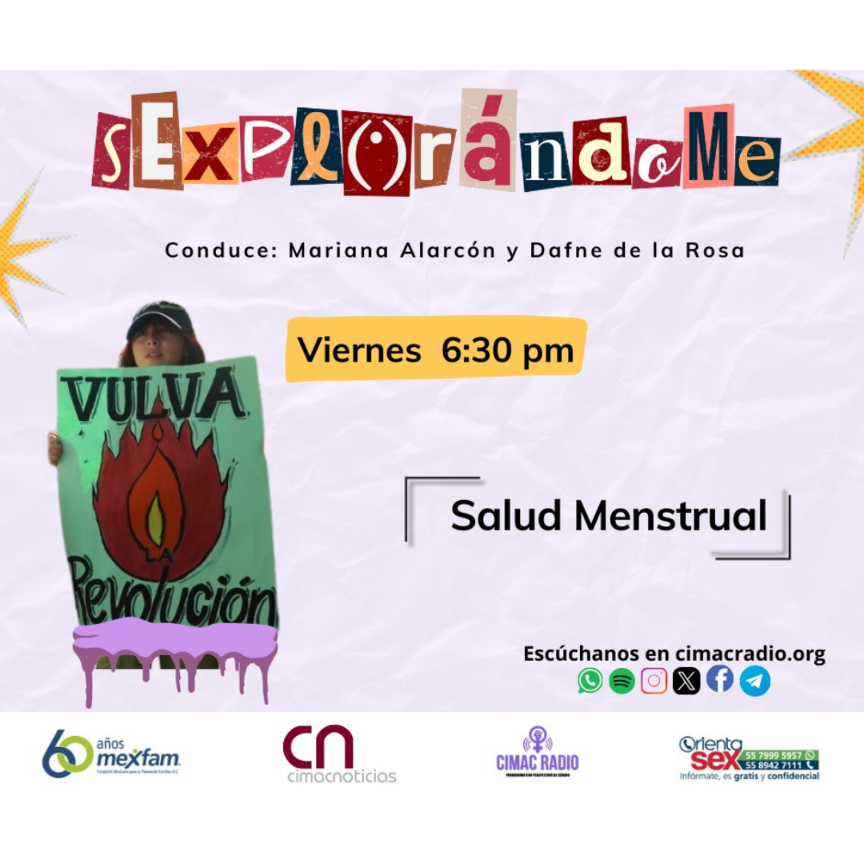 SEXPLORÁNDOME: "Salud Menstrual". episode artwork
