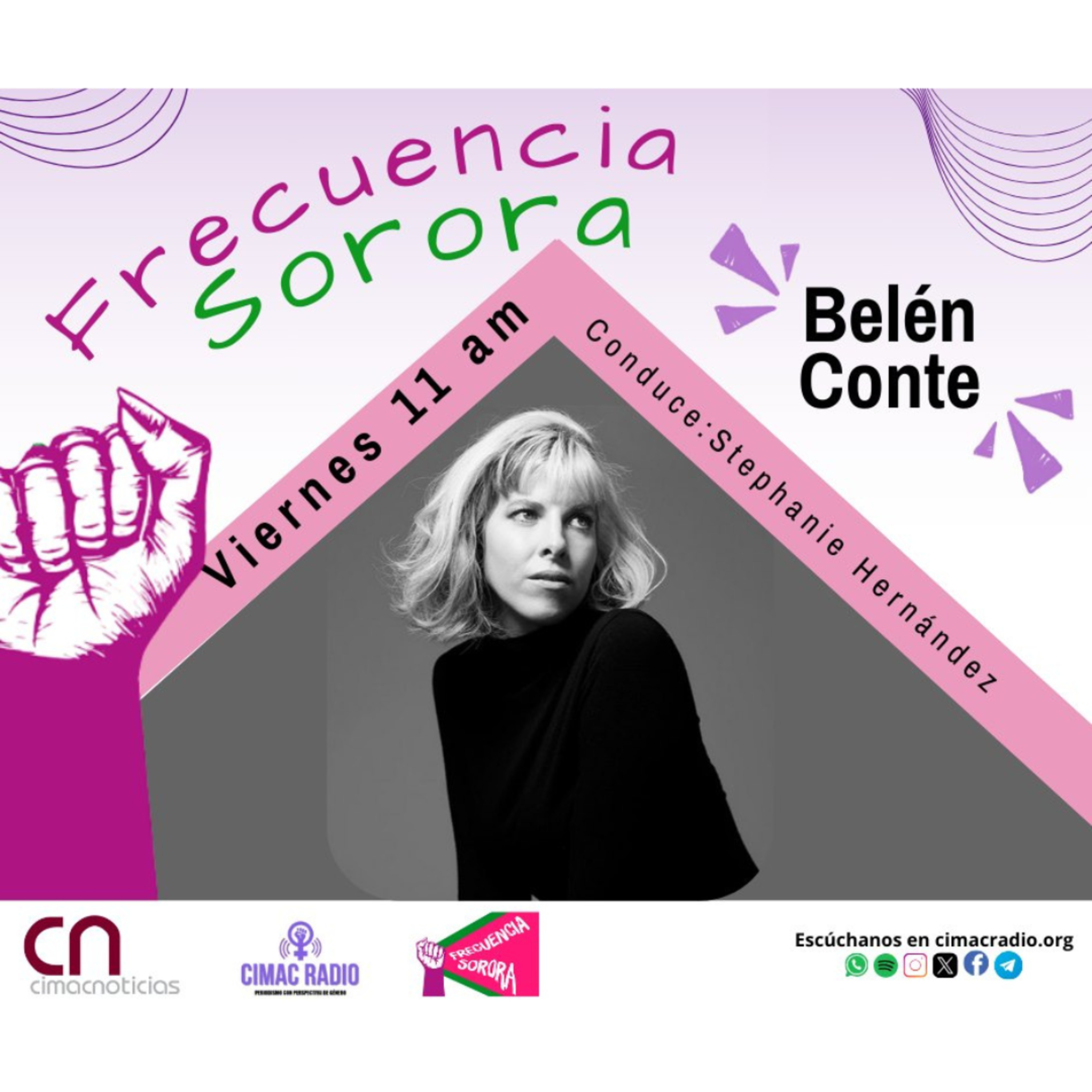 FRECUENCIA SORORA: "Belén Conte". episode artwork