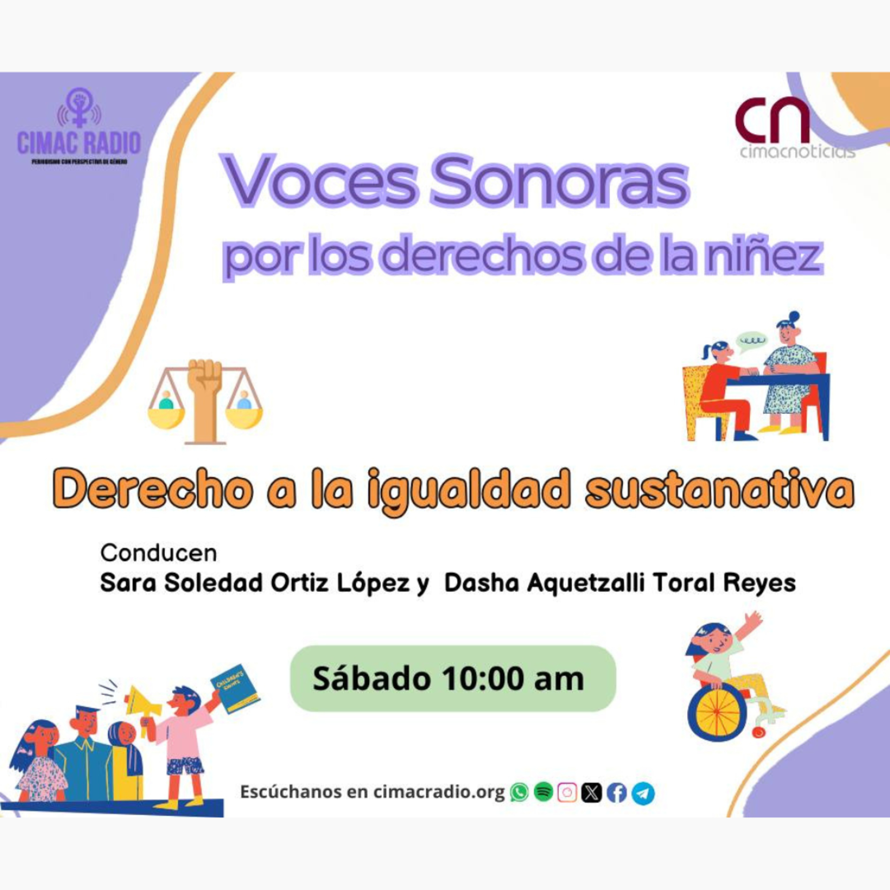 VOCES SONORAS: "Derecho a la igualdad sustantiva". episode artwork