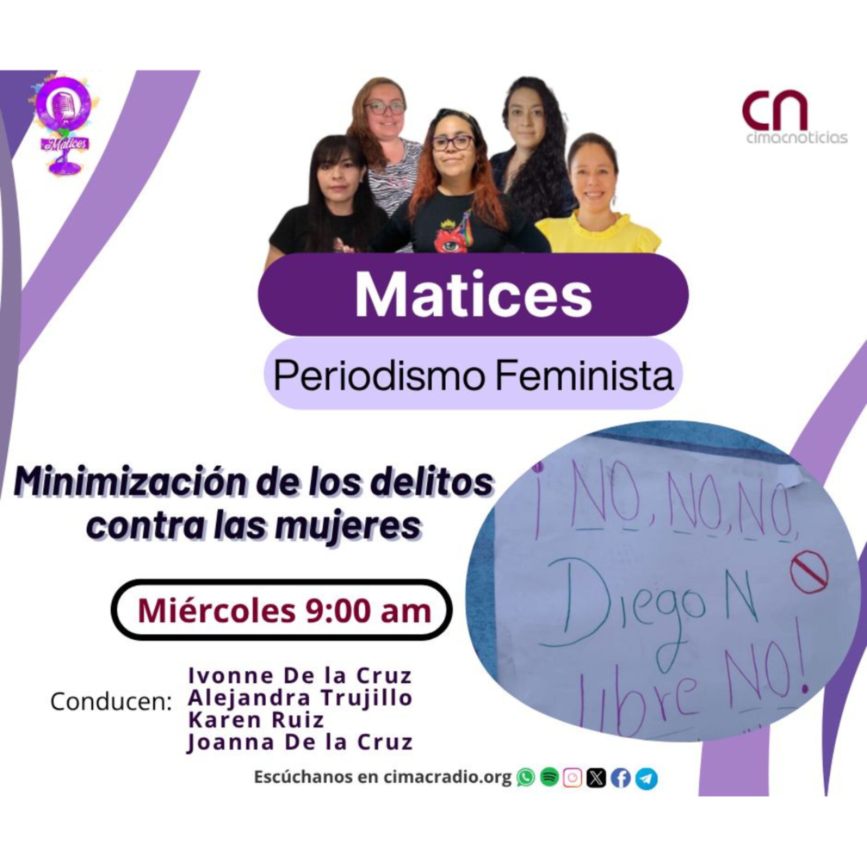 MATICES, PERIODISMO FEMINISTA: "Minimización de los delitos contra las mujeres". episode artwork