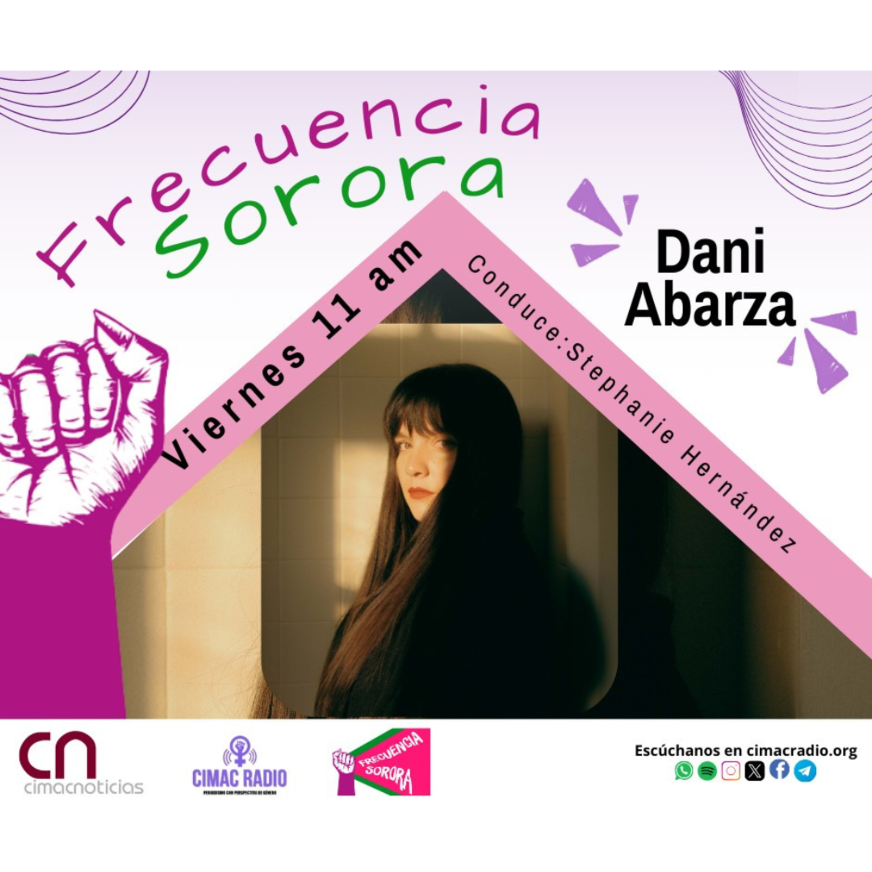 FRECUENCIA SORORA: "Dani Abarza". episode artwork