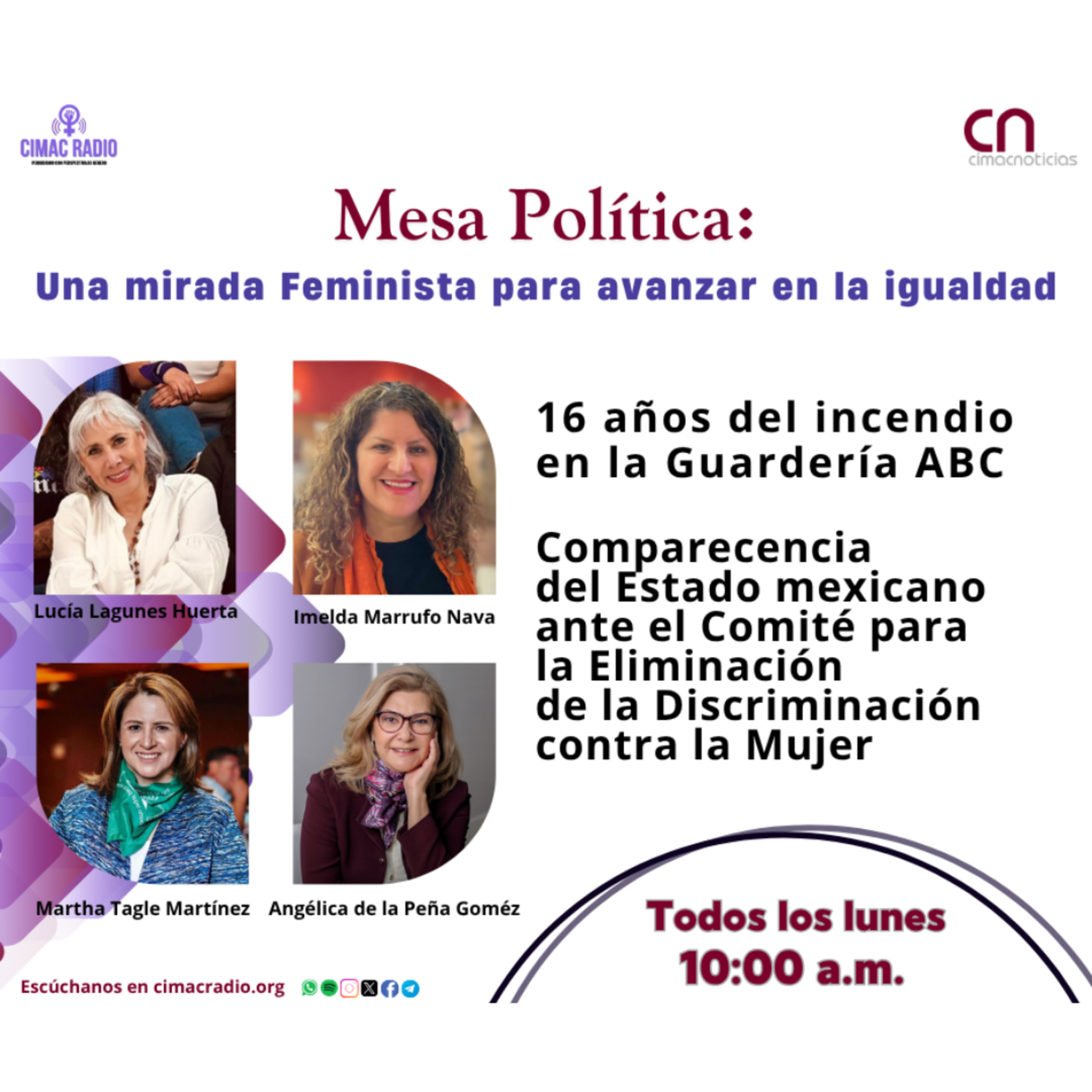 MESA POLÍTICA: "Comparecencia del Estado Mexicano ante el comité para la eliminación de la discriminación contra la mujer". episode artwork