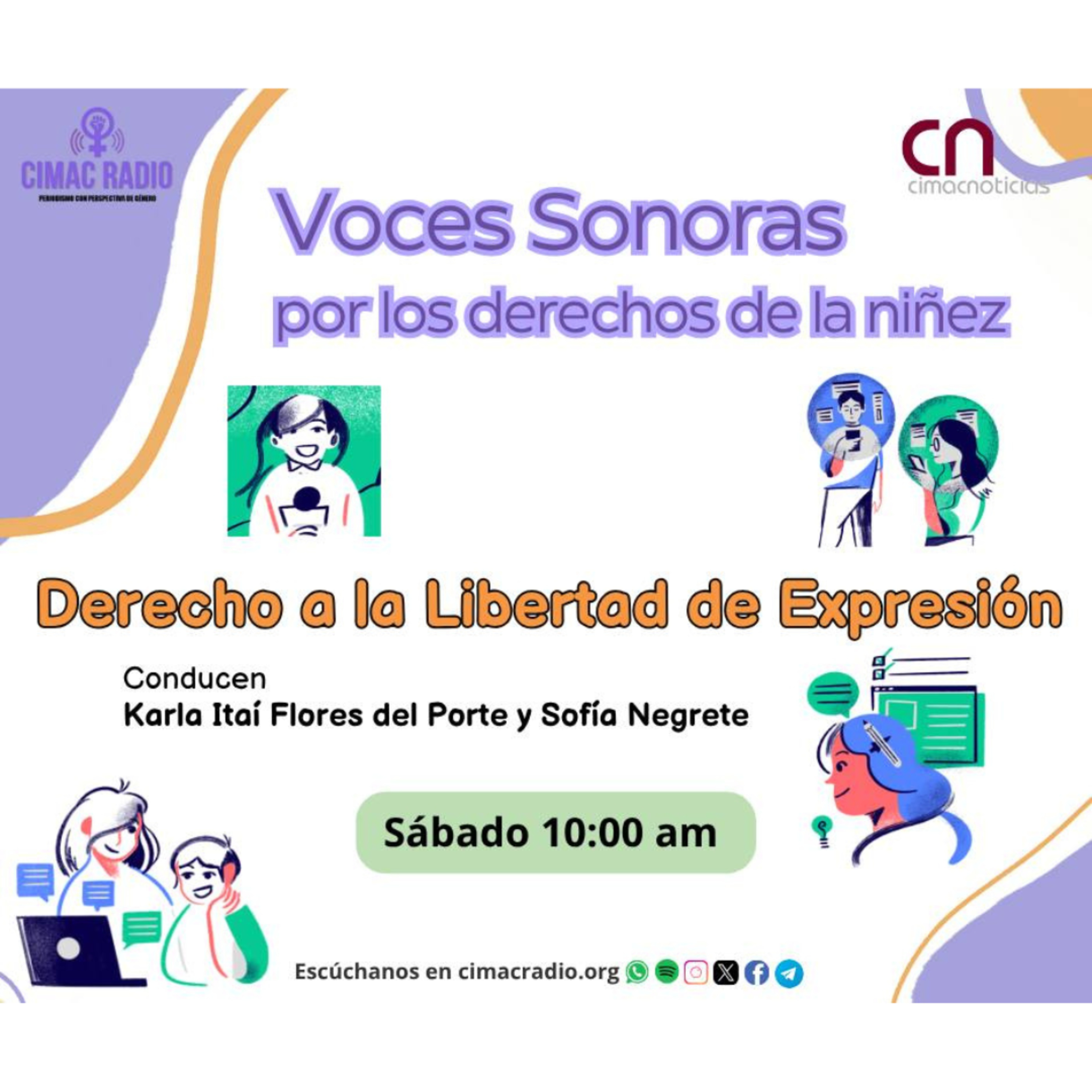 VOCES SONORAS POR LOS DERECHOS DE LA NIÑEZ: "Derecho a la libre expresión". episode artwork