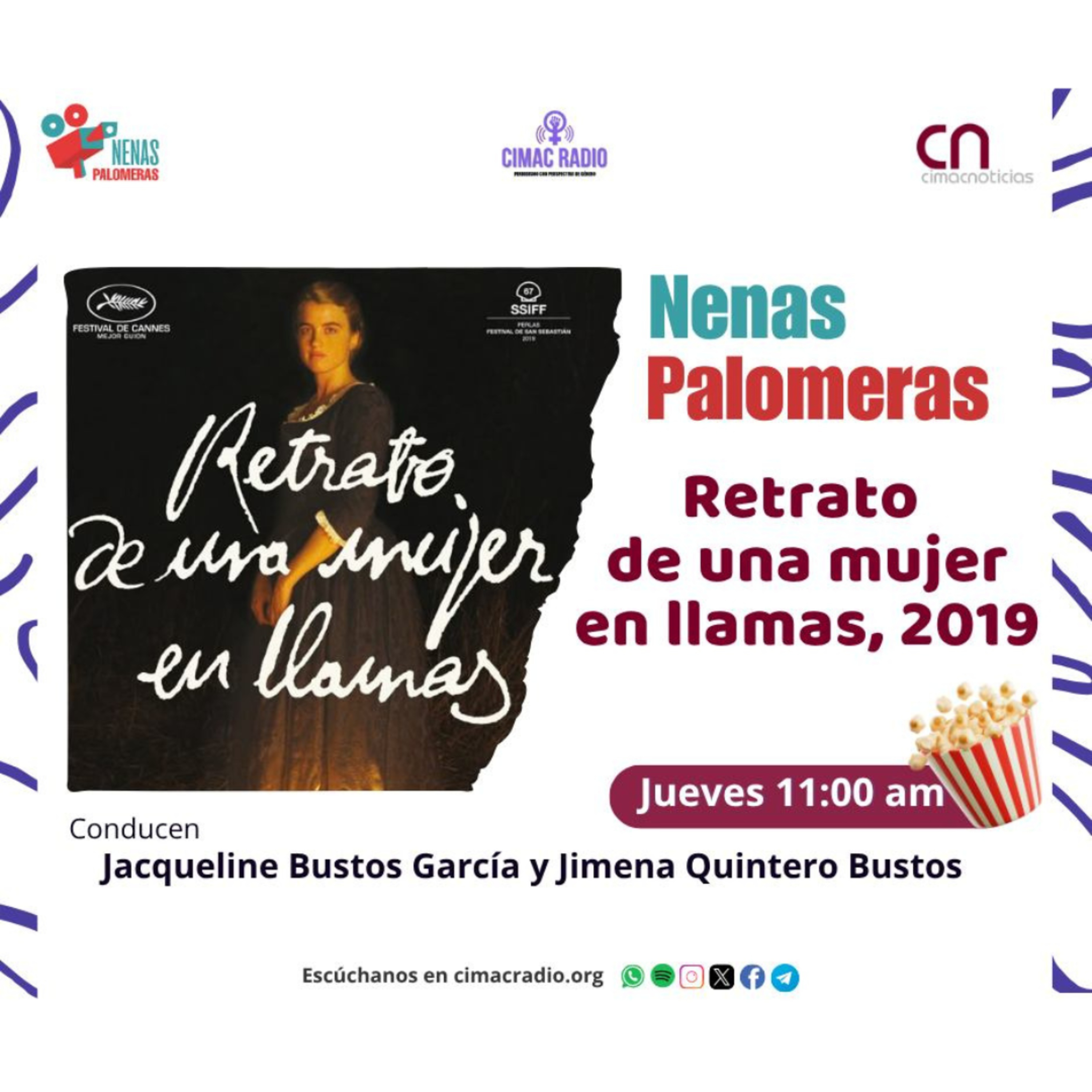 NENAS PALOMERAS: "El retrato de una mujer en llamas". episode artwork