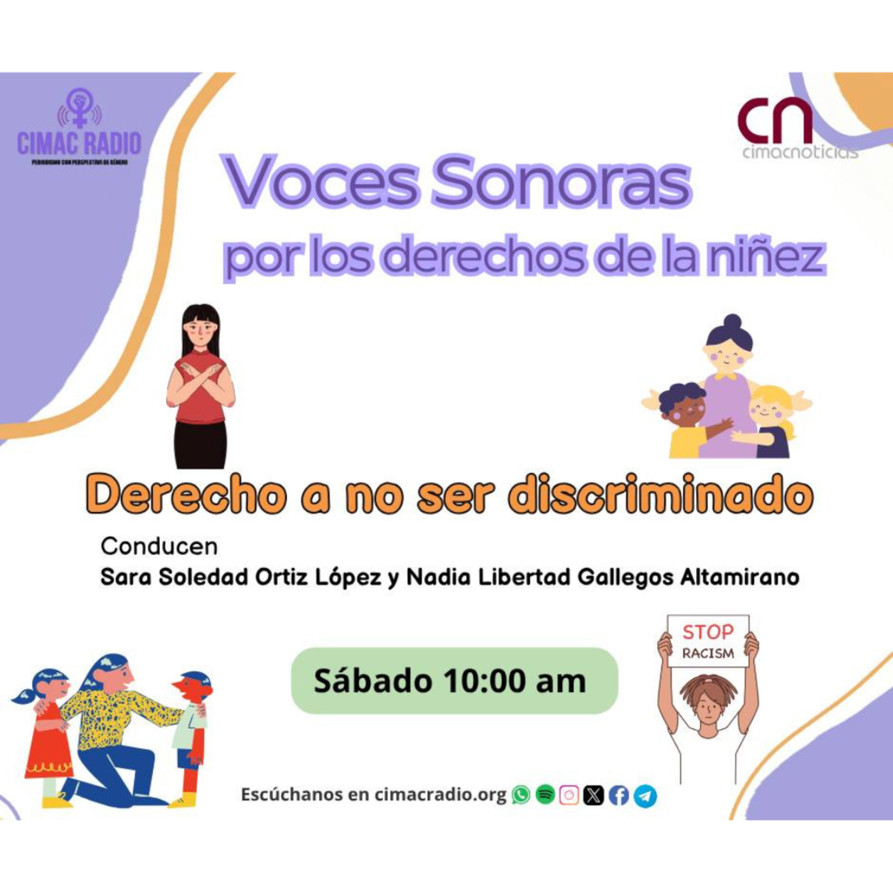 VOCES SONORAS POR LOS DERECHOS DE LA NIÑEZ: "Derecho a no ser discriminado". episode artwork