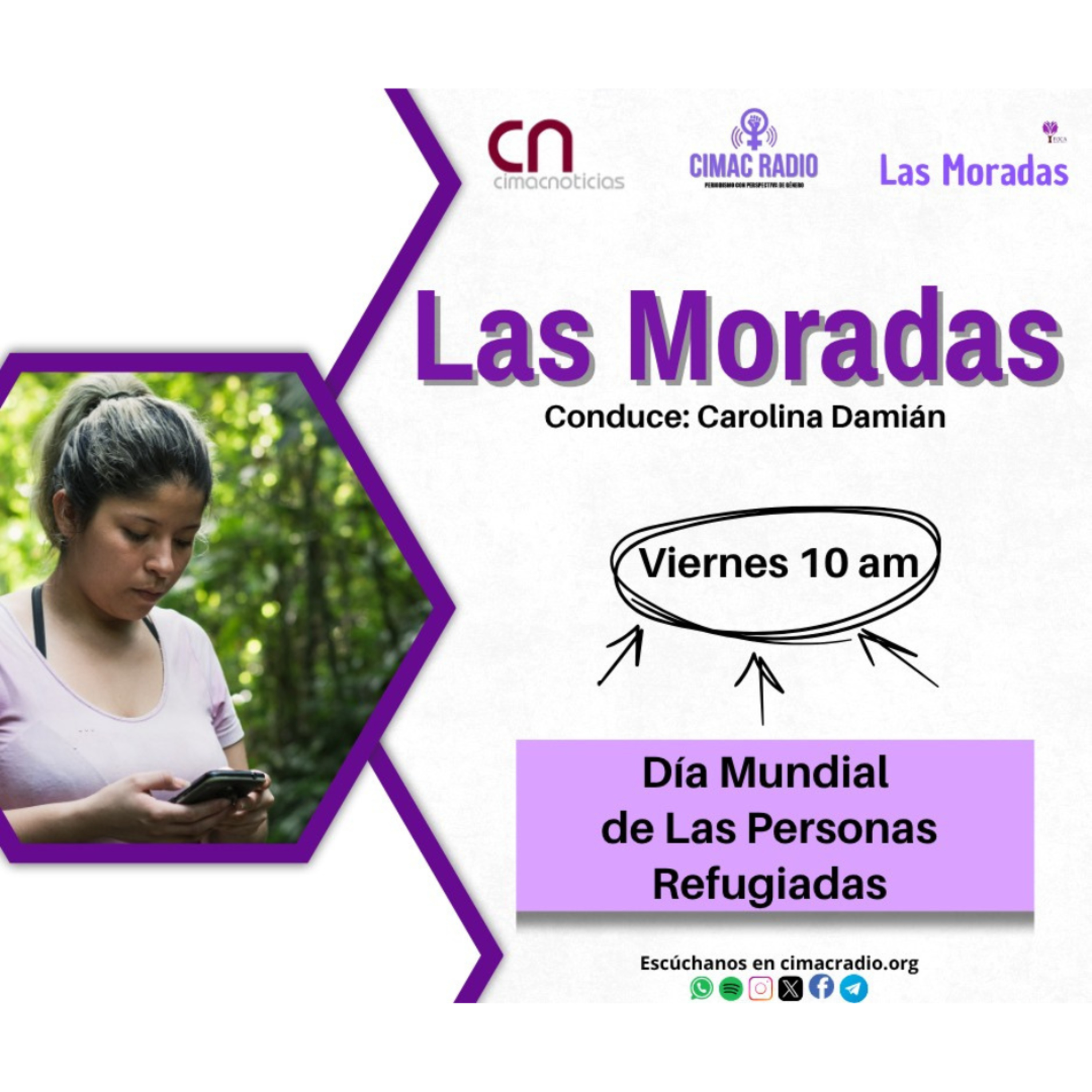 LAS MORADAS: "Día Mundial de Las Personas Refugiadas". episode artwork