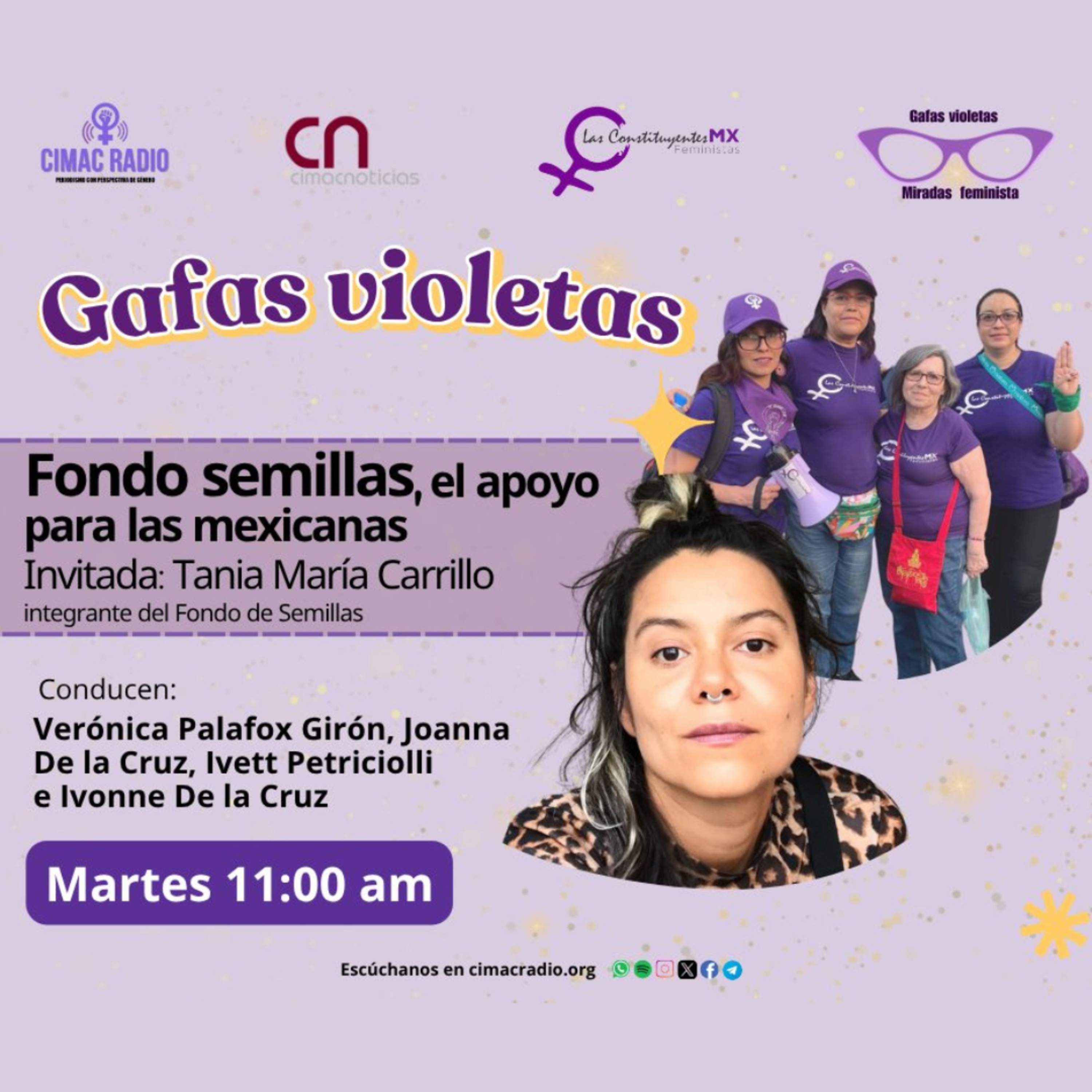 GAFAS VIOLETAS: "Fondo semillas, el apoyo para las mexicanas". episode artwork