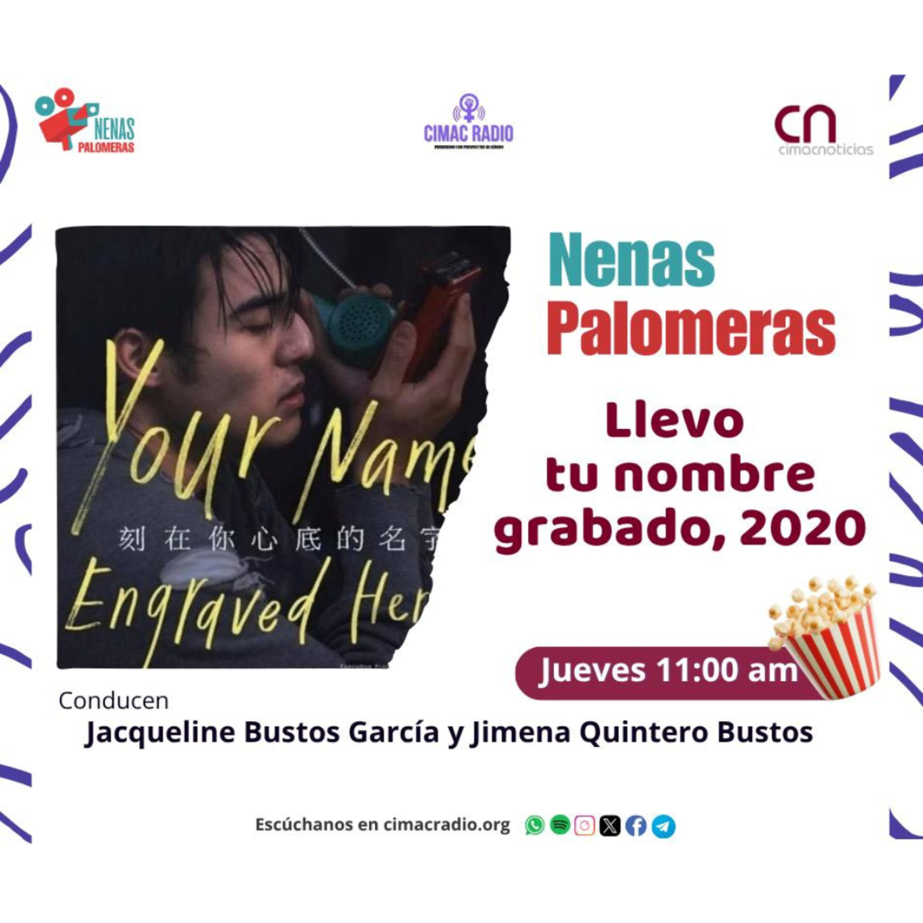 NENAS PALOMERAS: "Llevo tu nombre grabado". episode artwork