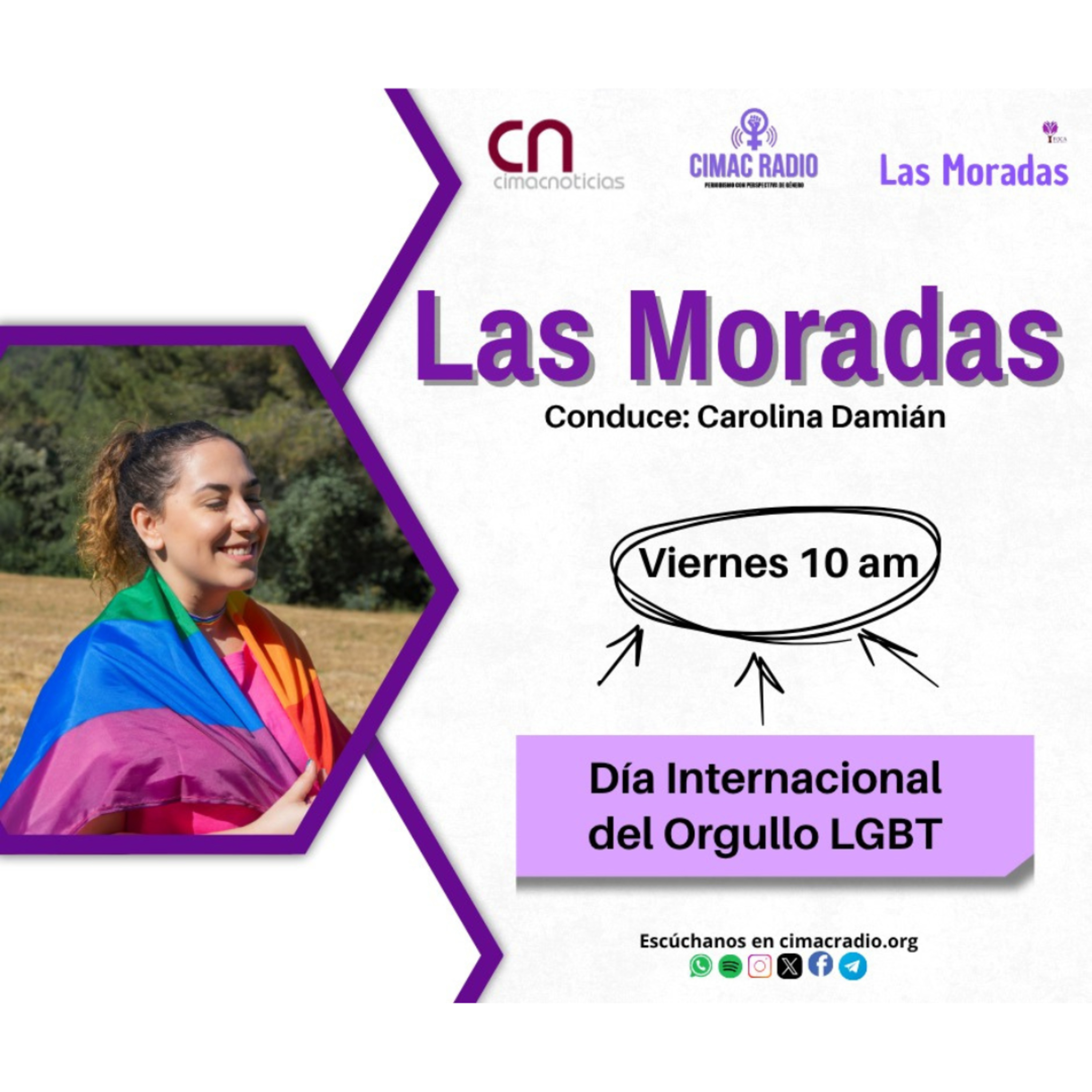 LAS MORADAS: "Día Internacional del Orgullo LGBT". episode artwork