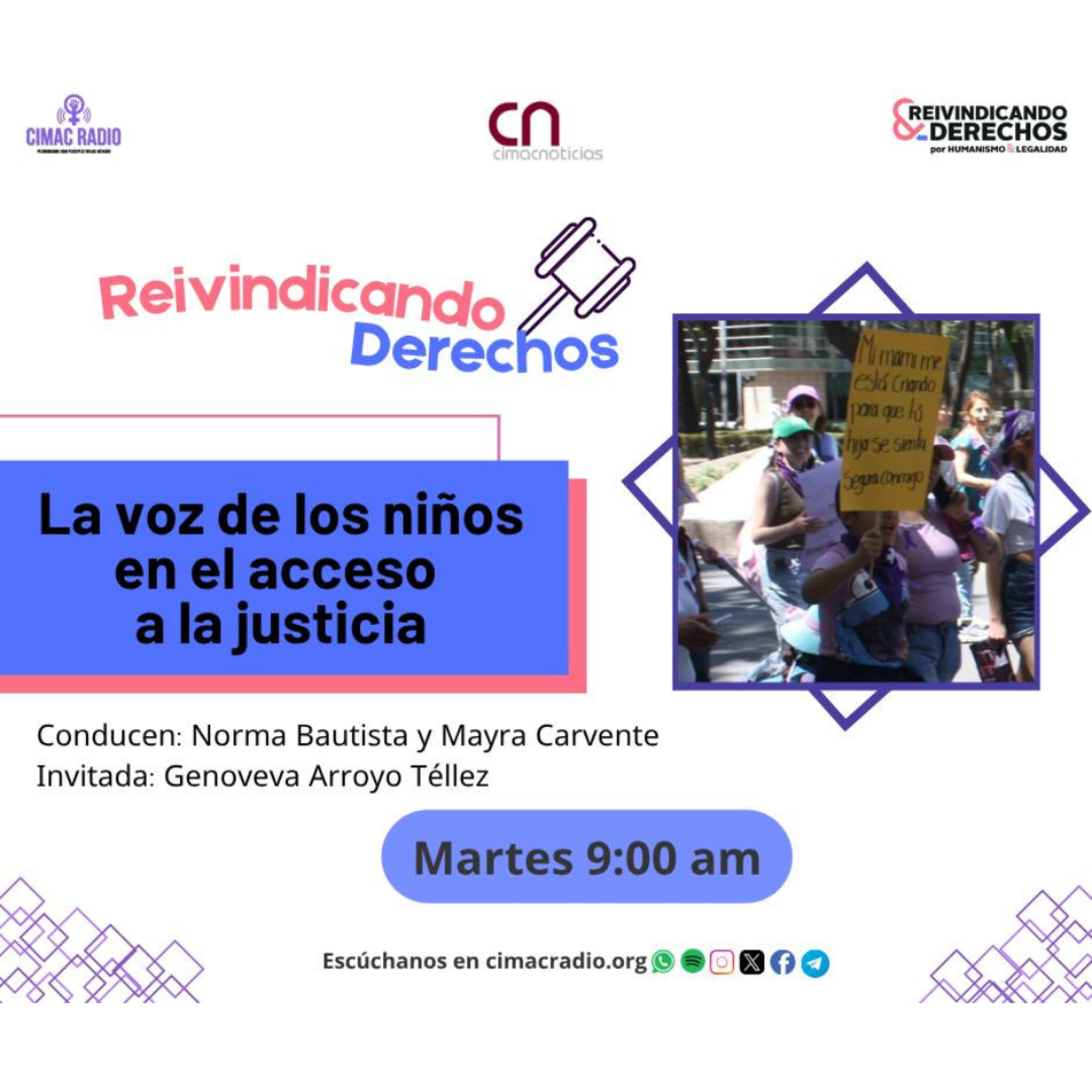 REIVINDICANDO DERECHOS: "La voz de los niños en el acceso a la justicia". episode artwork